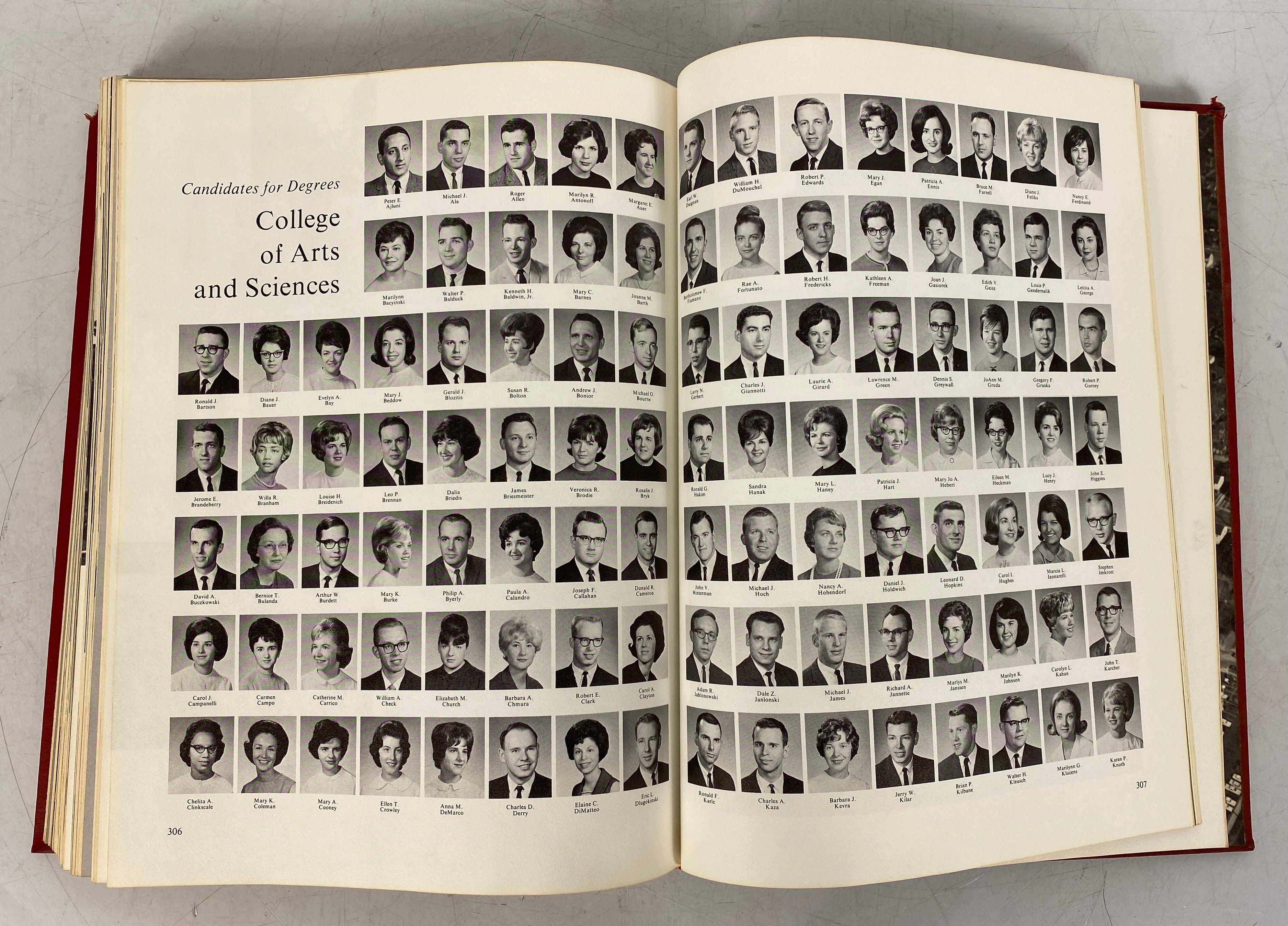 1965 University of Detroit Yearbook HC