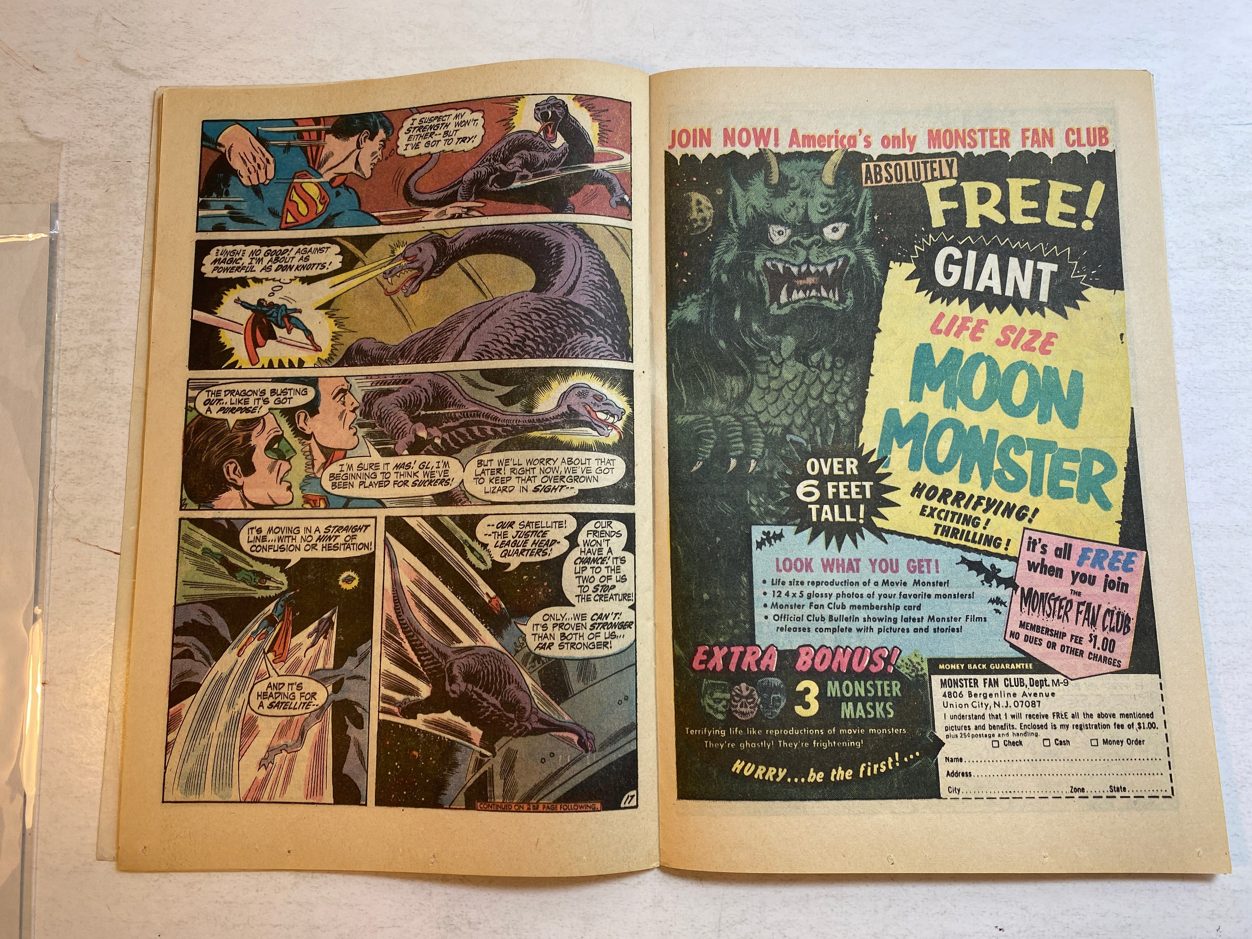 World's Finest #201  Superman Green Lantern DC Comic 1971