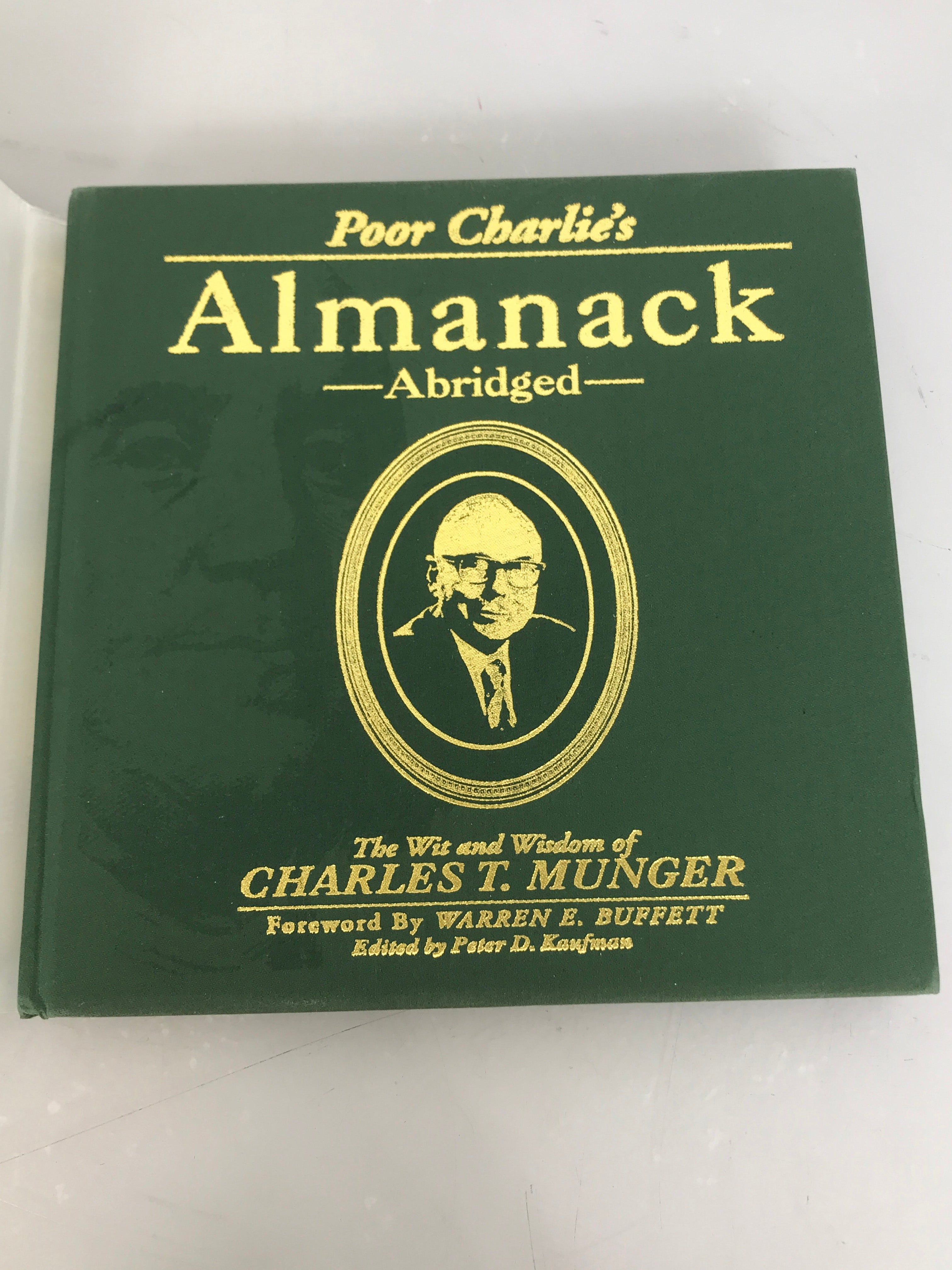 Poor Charlie's Almanack Warren Buffett/Peter Kaufman 2005 HC DJ