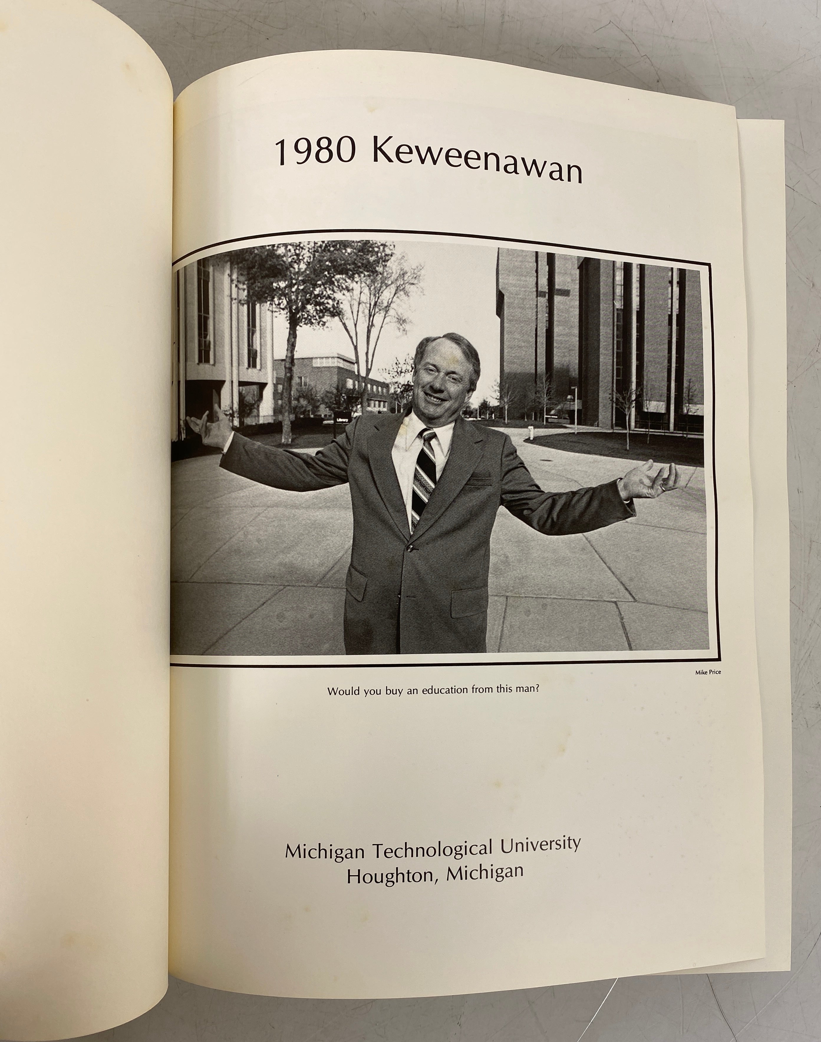 1980 Michigan Technological University Yearbook "Keweenawan" HC