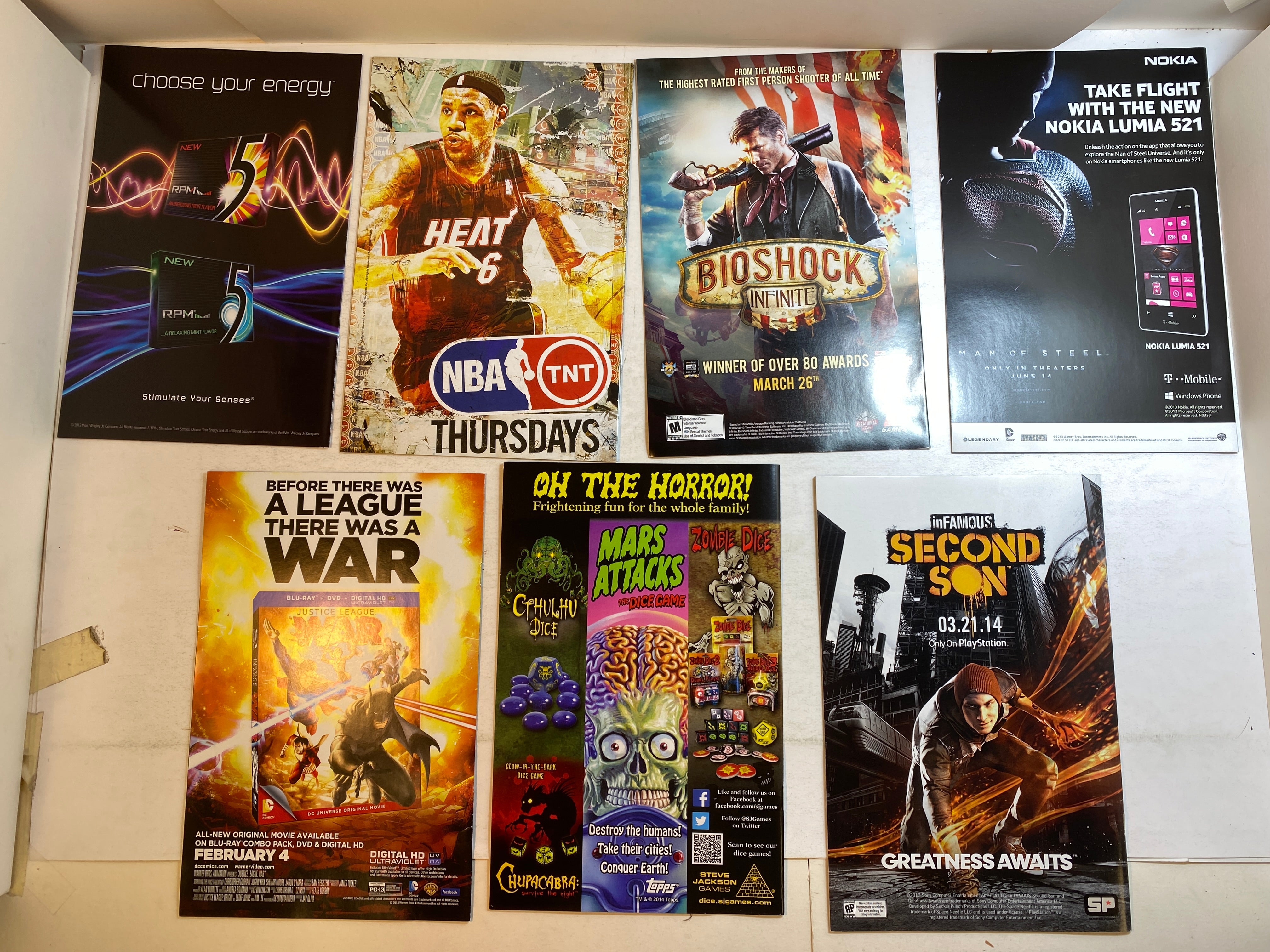 Lot of 7 Huntress Power Girl DC Comics 2012-2014