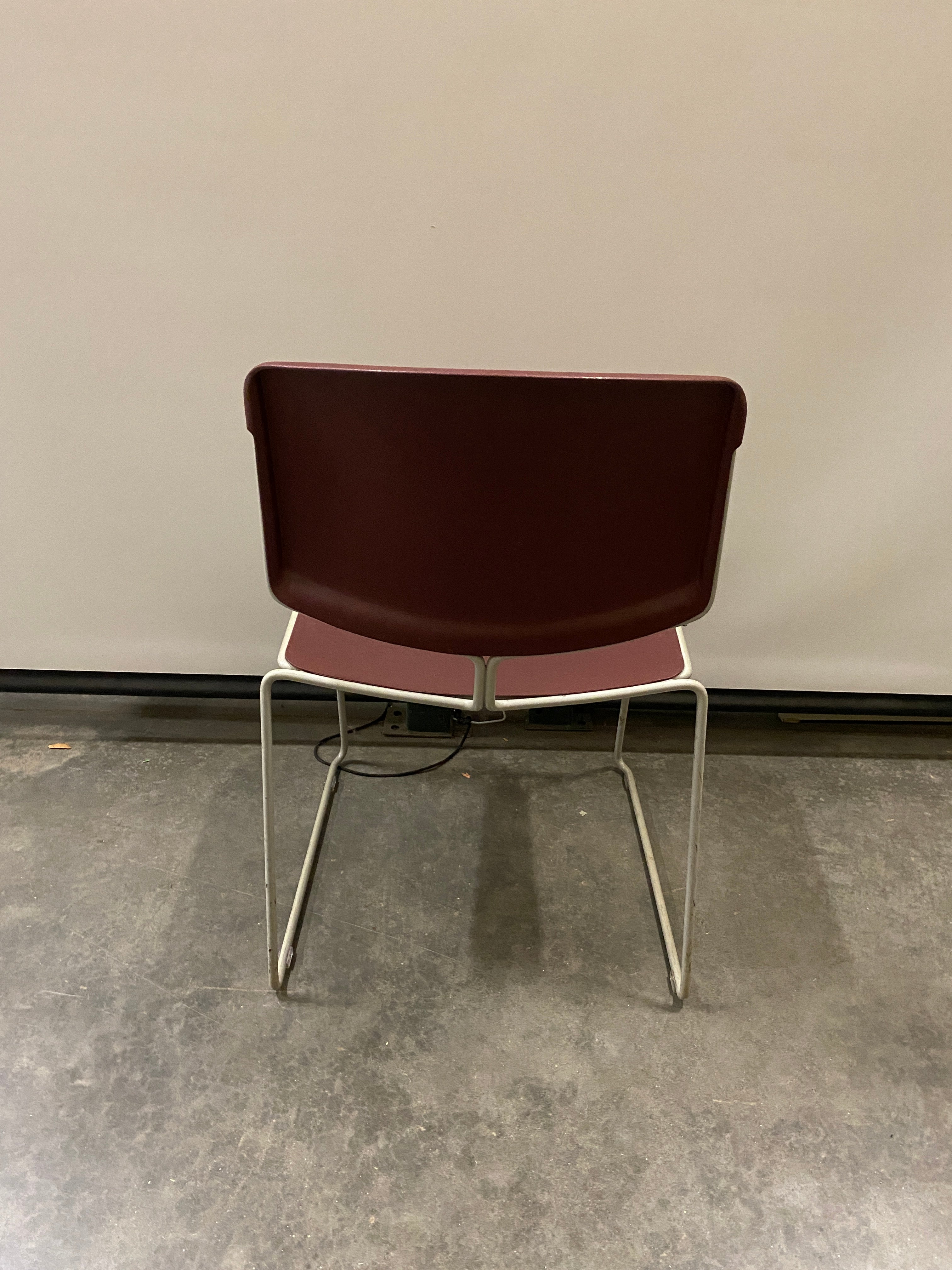 Maroon Stackable Chairs