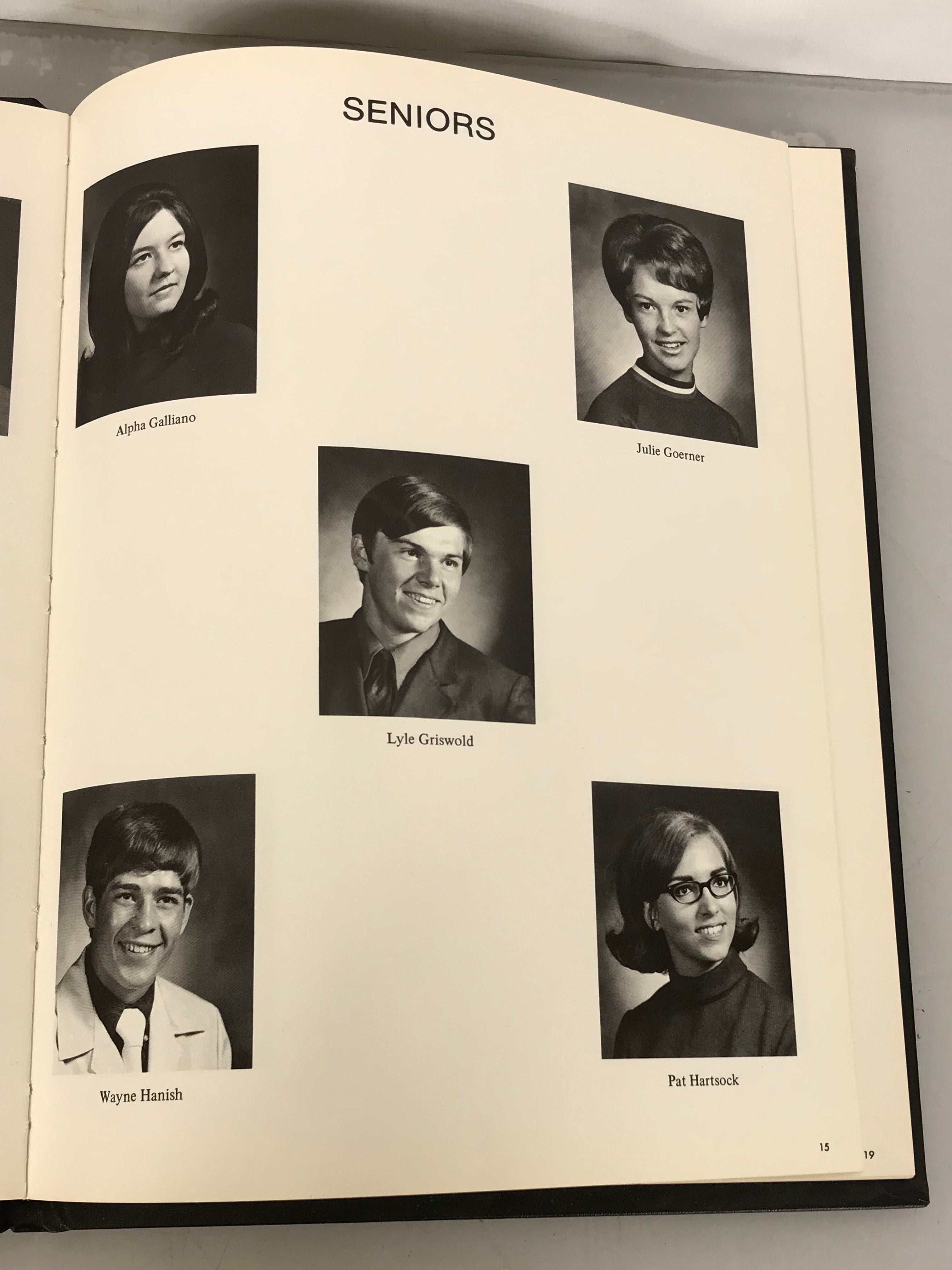 1971 Laurens High School Yearbook Laurens Iowa