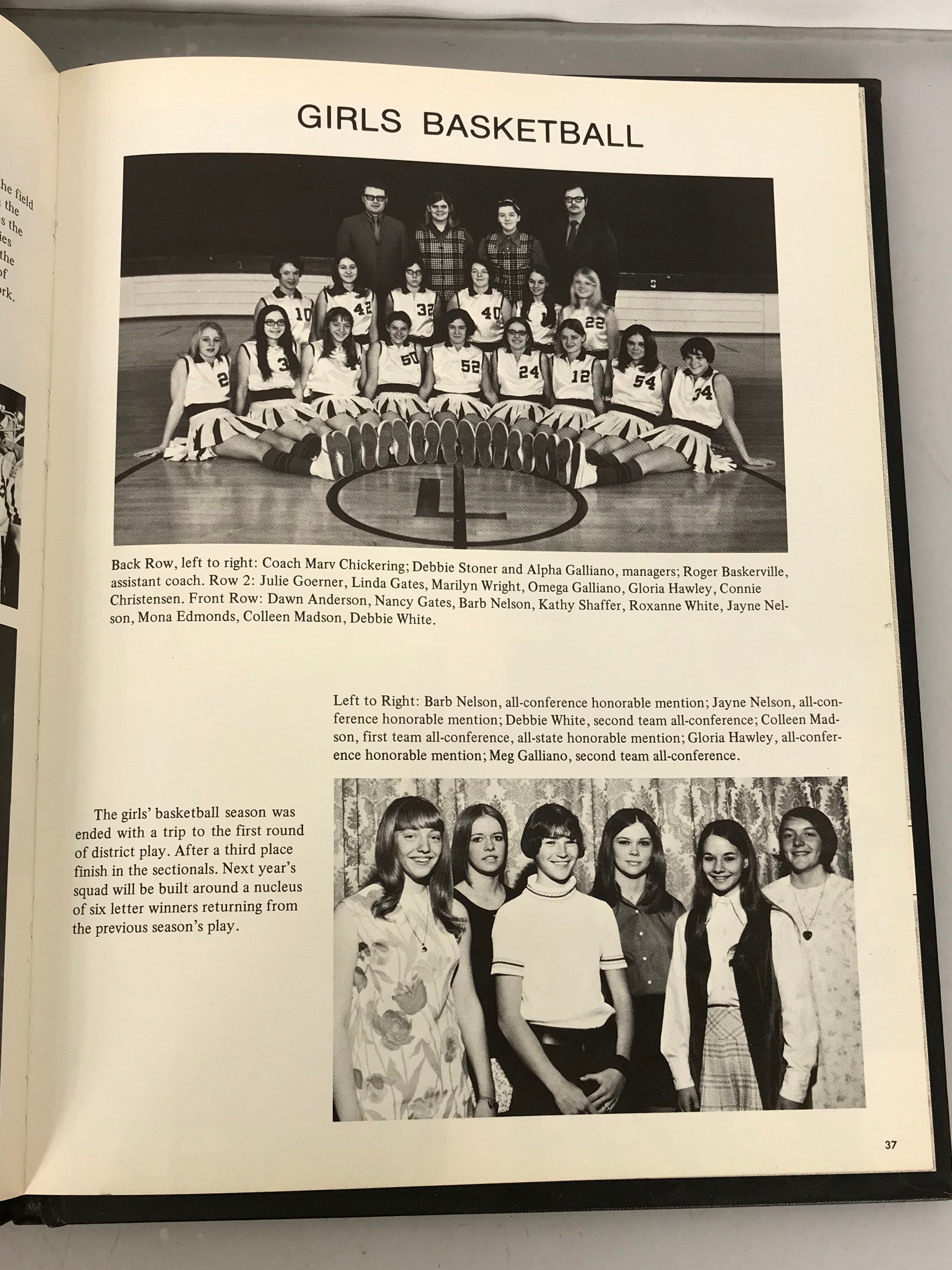 1971 Laurens High School Yearbook Laurens Iowa