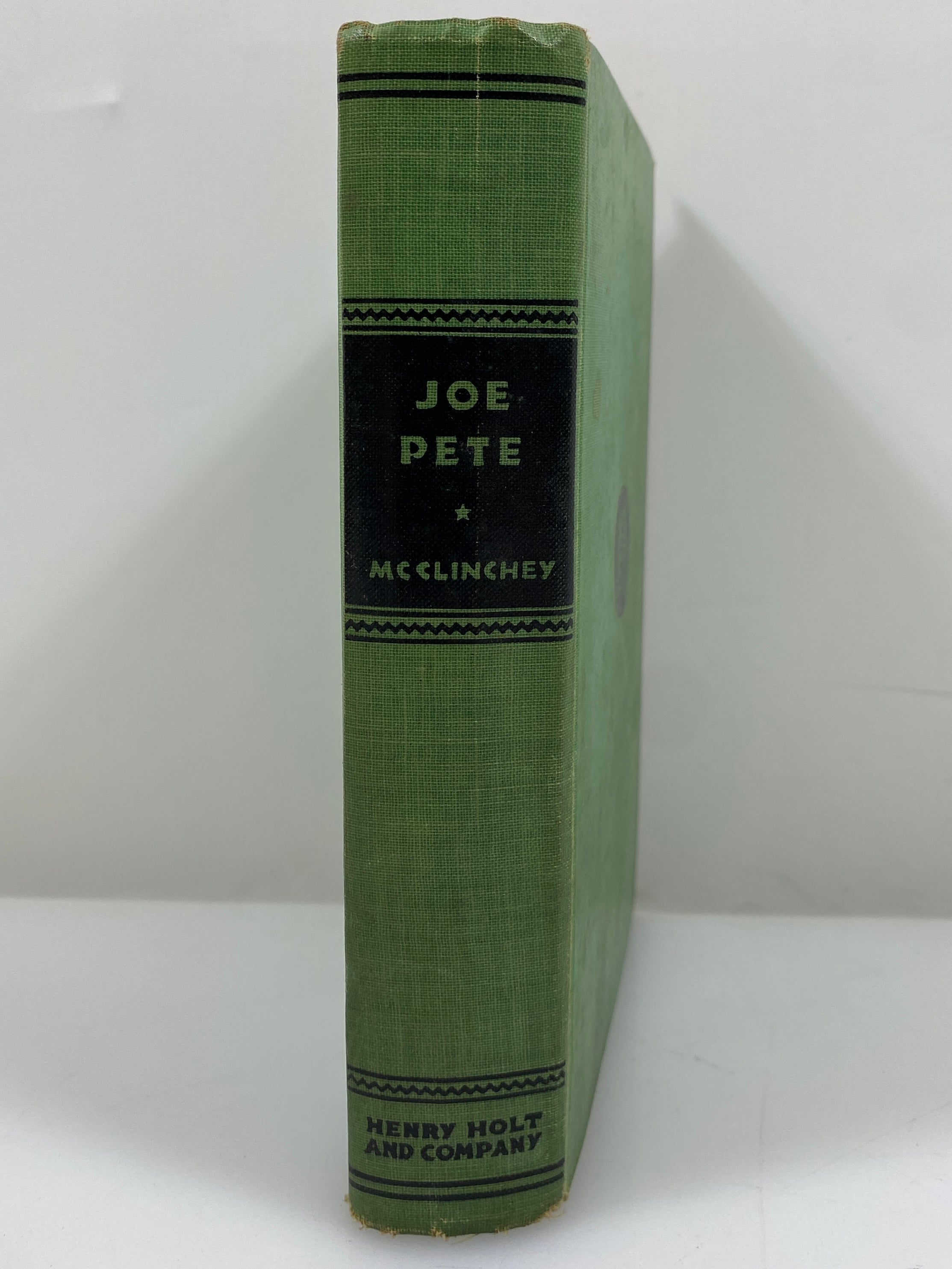 Joe Pete by Florence McClinchey 1929 First Edition Second Printing HC