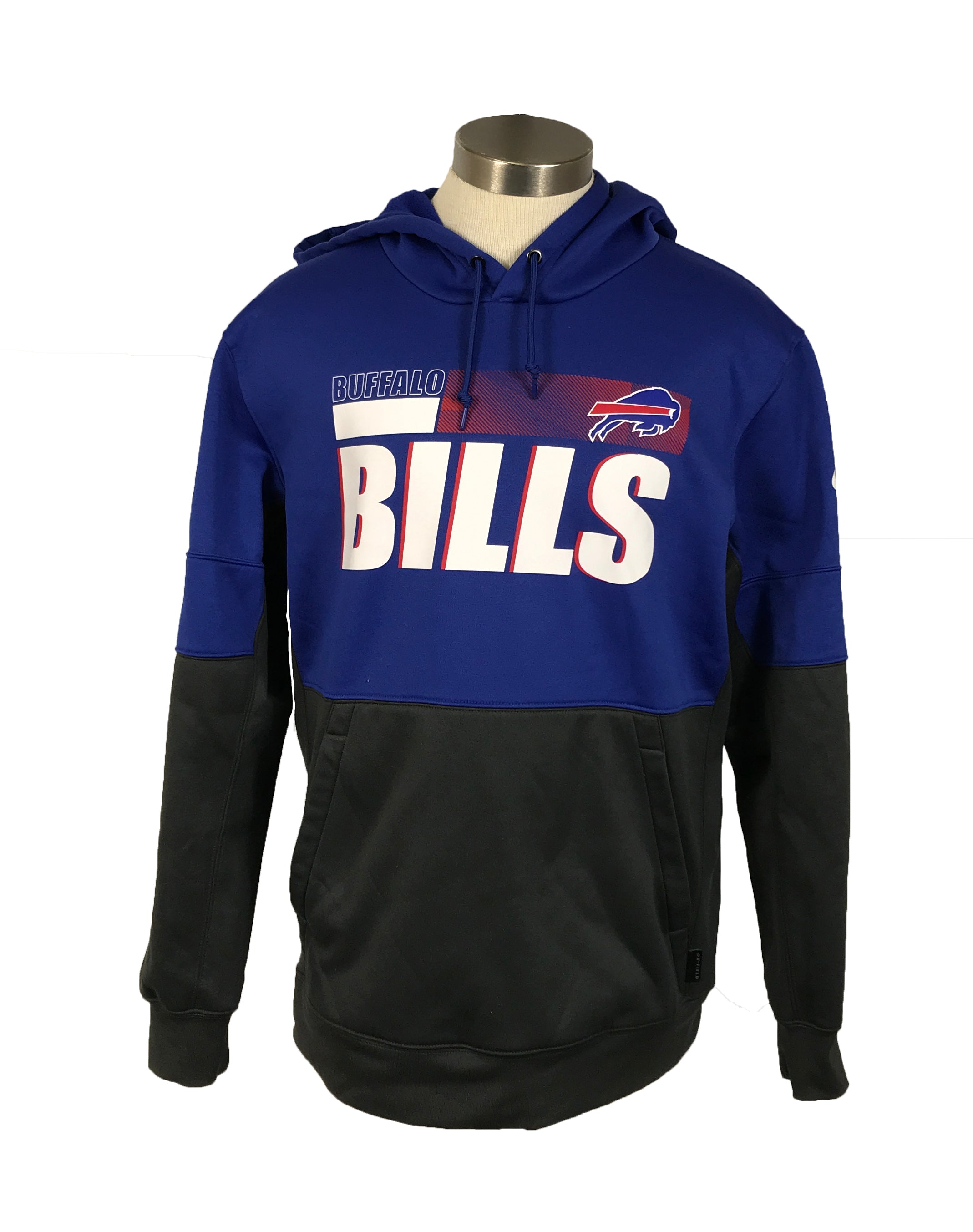 Nike Buffalo Bills Blue Hoodie Men's Size Large