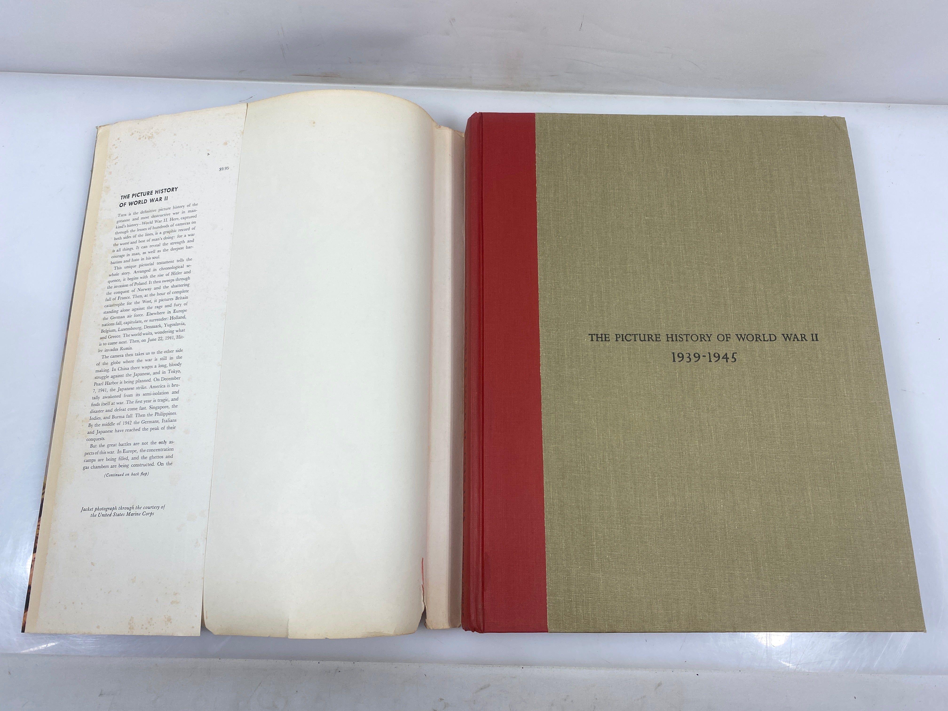 The Picture History of WWII 1971 HCDJ