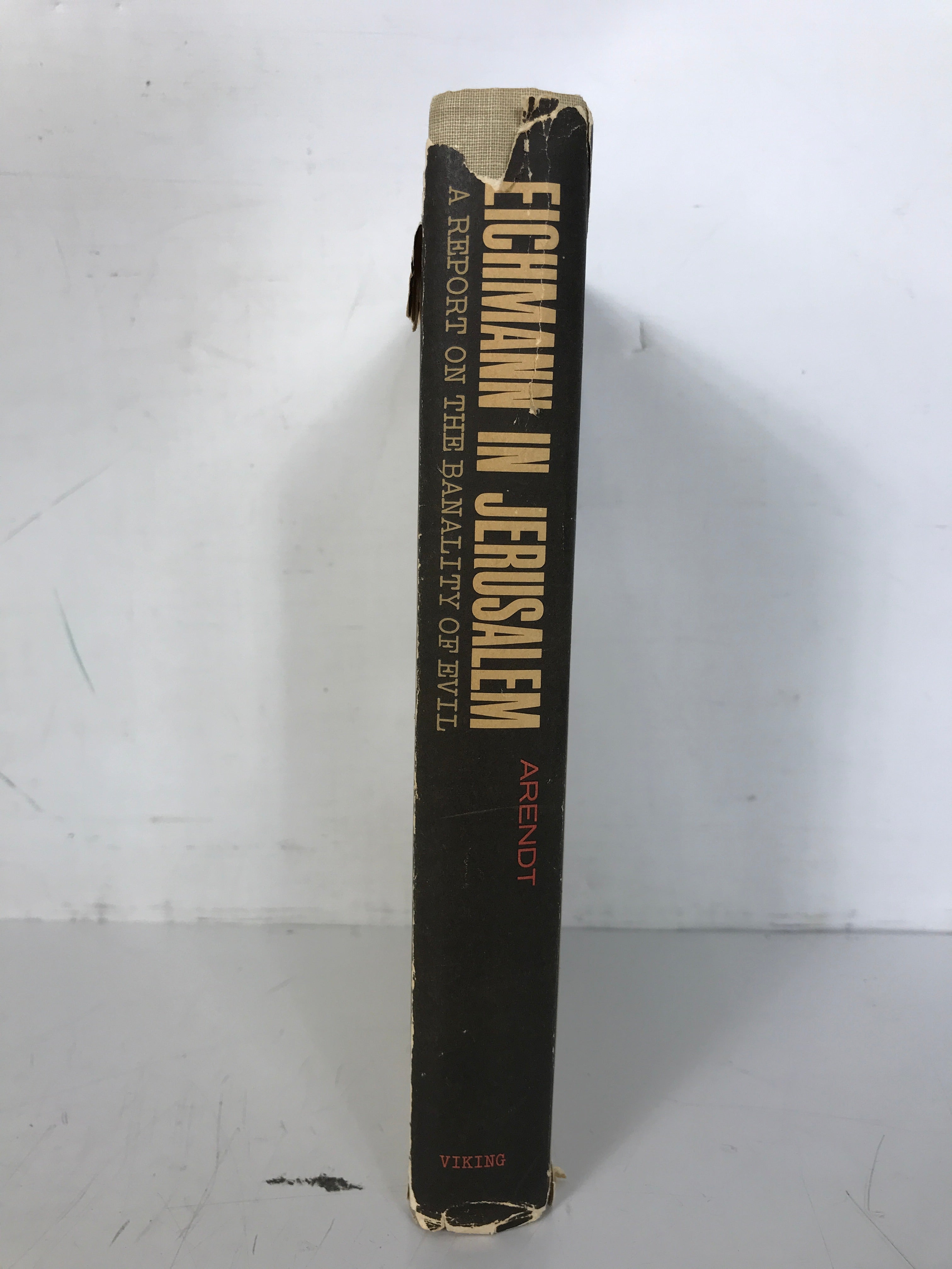 Eichmann in Jerusalem the Banality of Evil Arendt 1963 1st Ed HC DJ