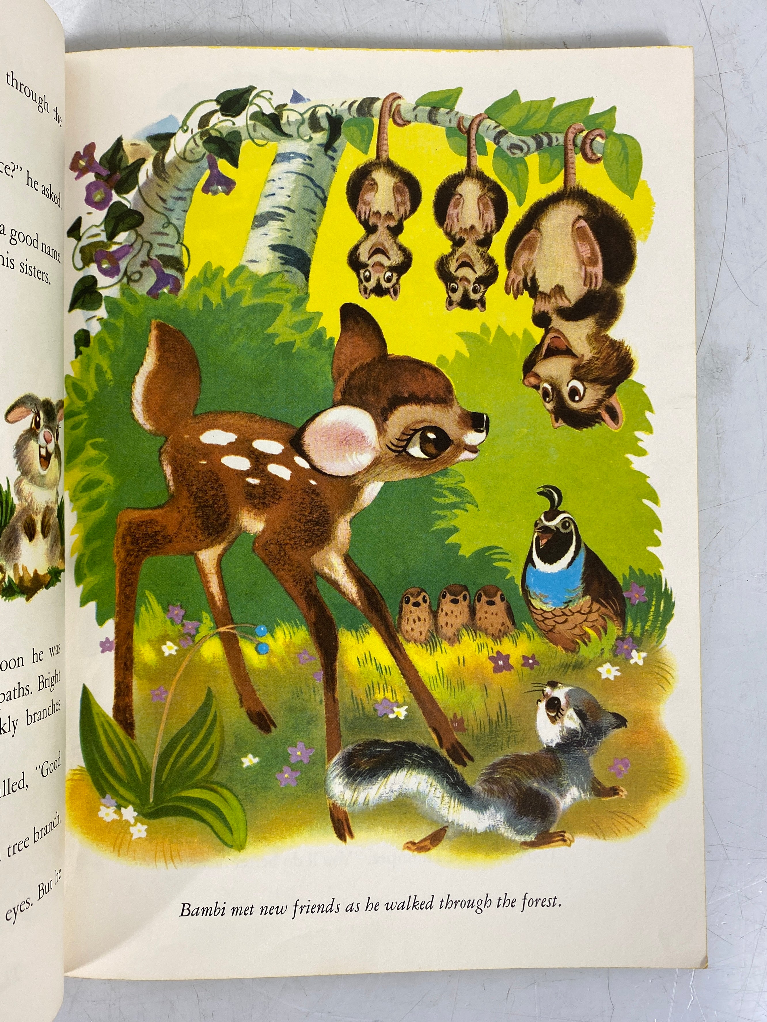 Lot of 4 Big Golden Book Disney (1949-1961)