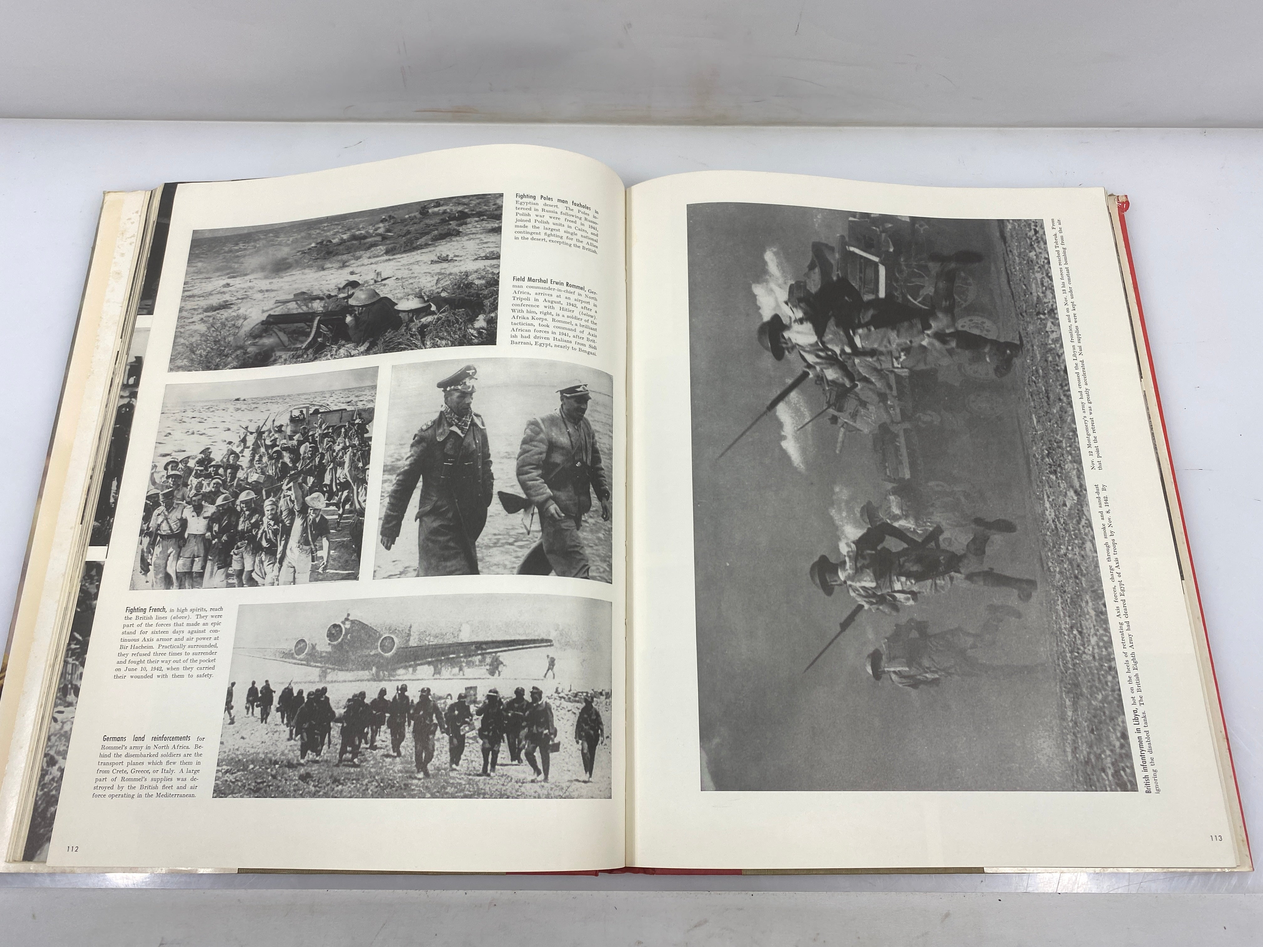 The Picture History of WWII 1971 HCDJ