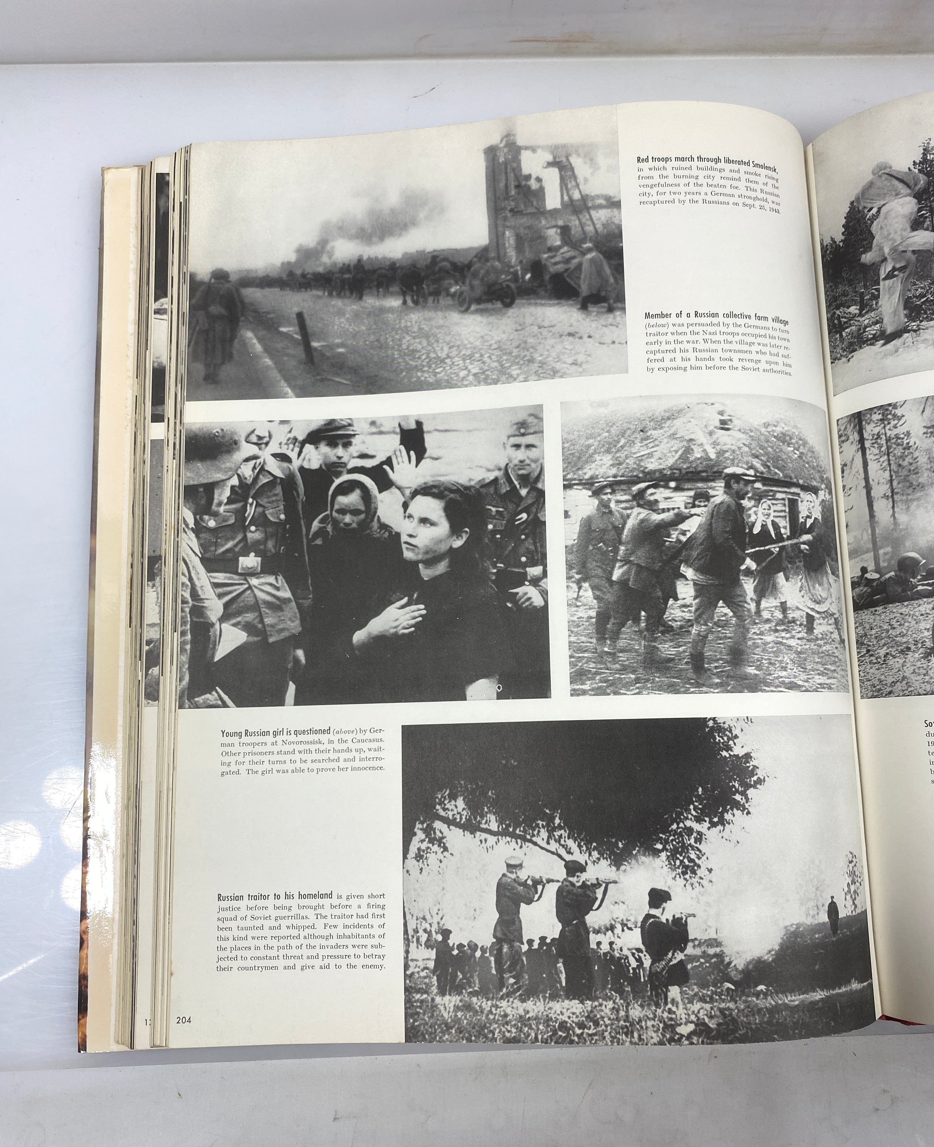 The Picture History of WWII 1971 HCDJ
