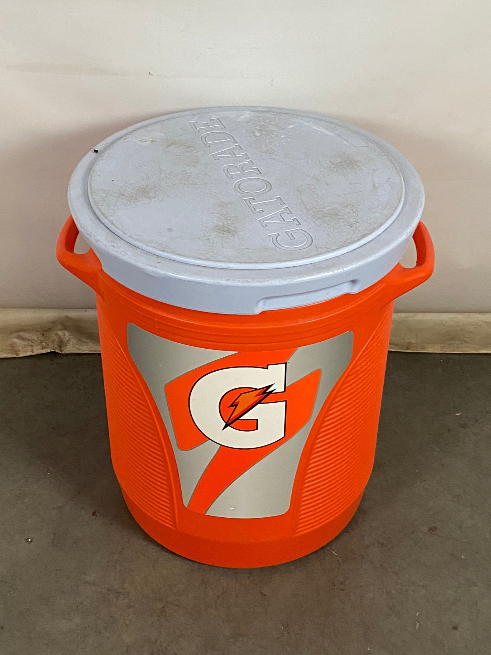 Gatorade Orange 10-Gallon Branded Top Cooler