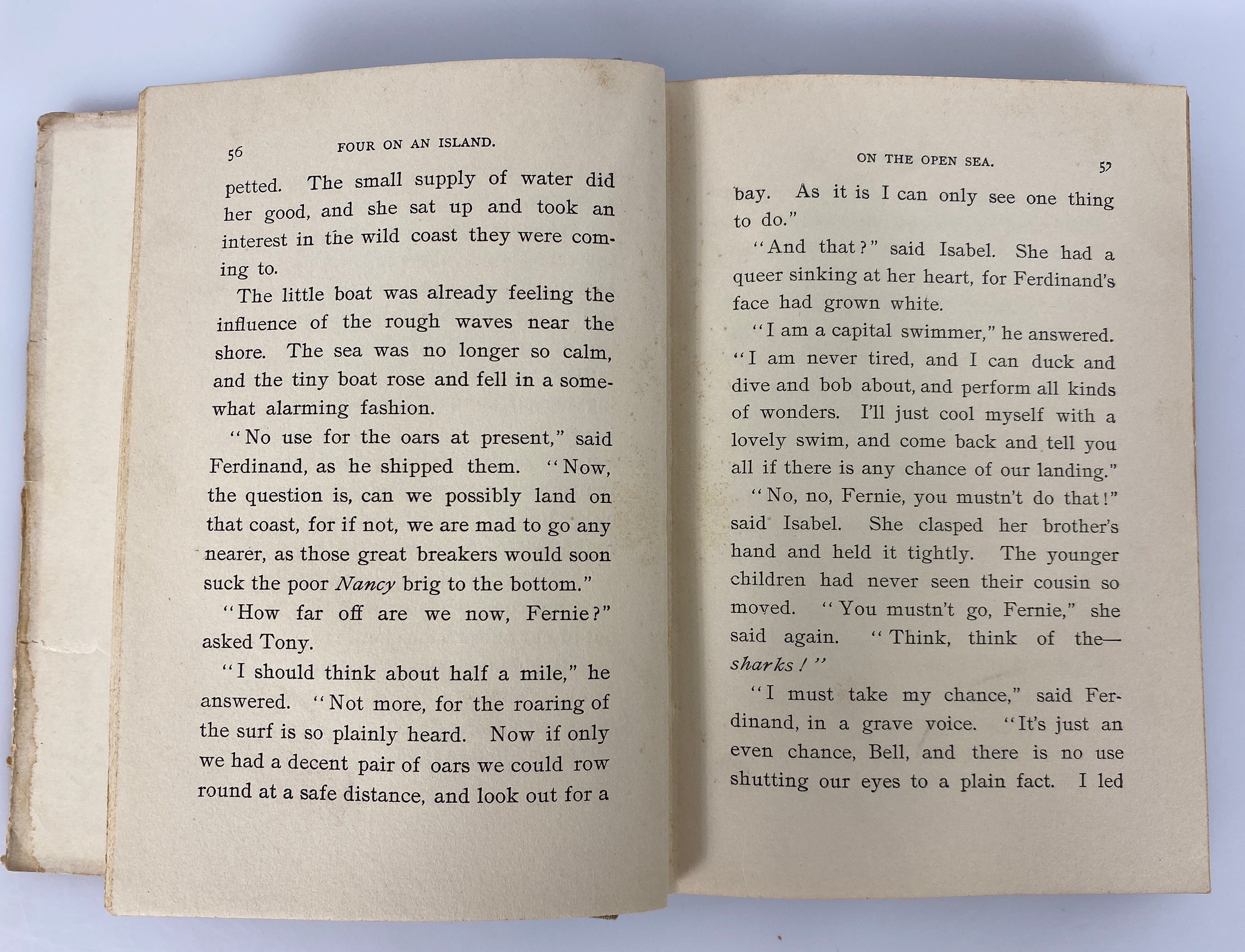 Four on an Island A Book for the Little Folks by Mrs. L.T. Meade Antique HC