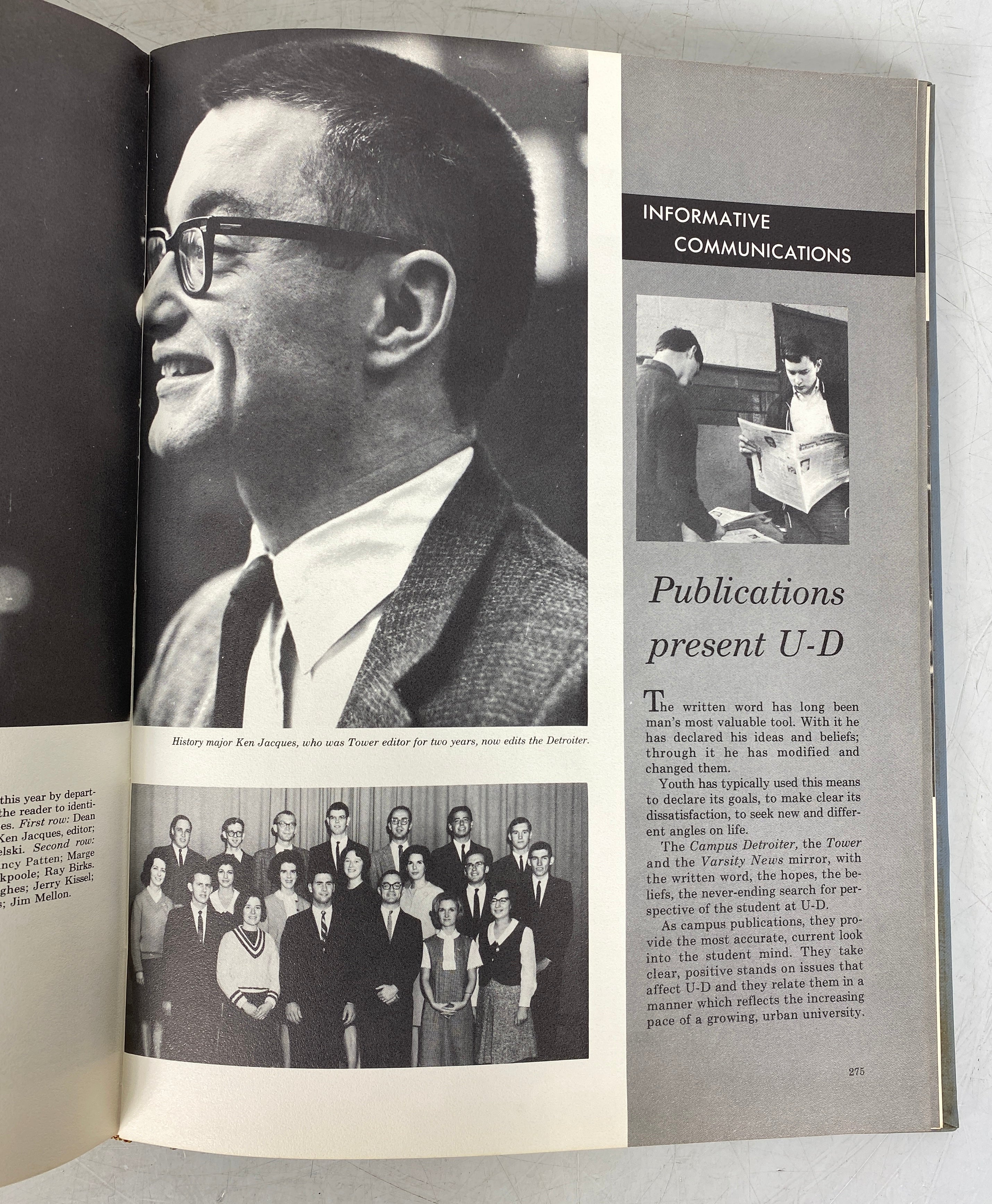 1966 University of Detroit Yearbook HC