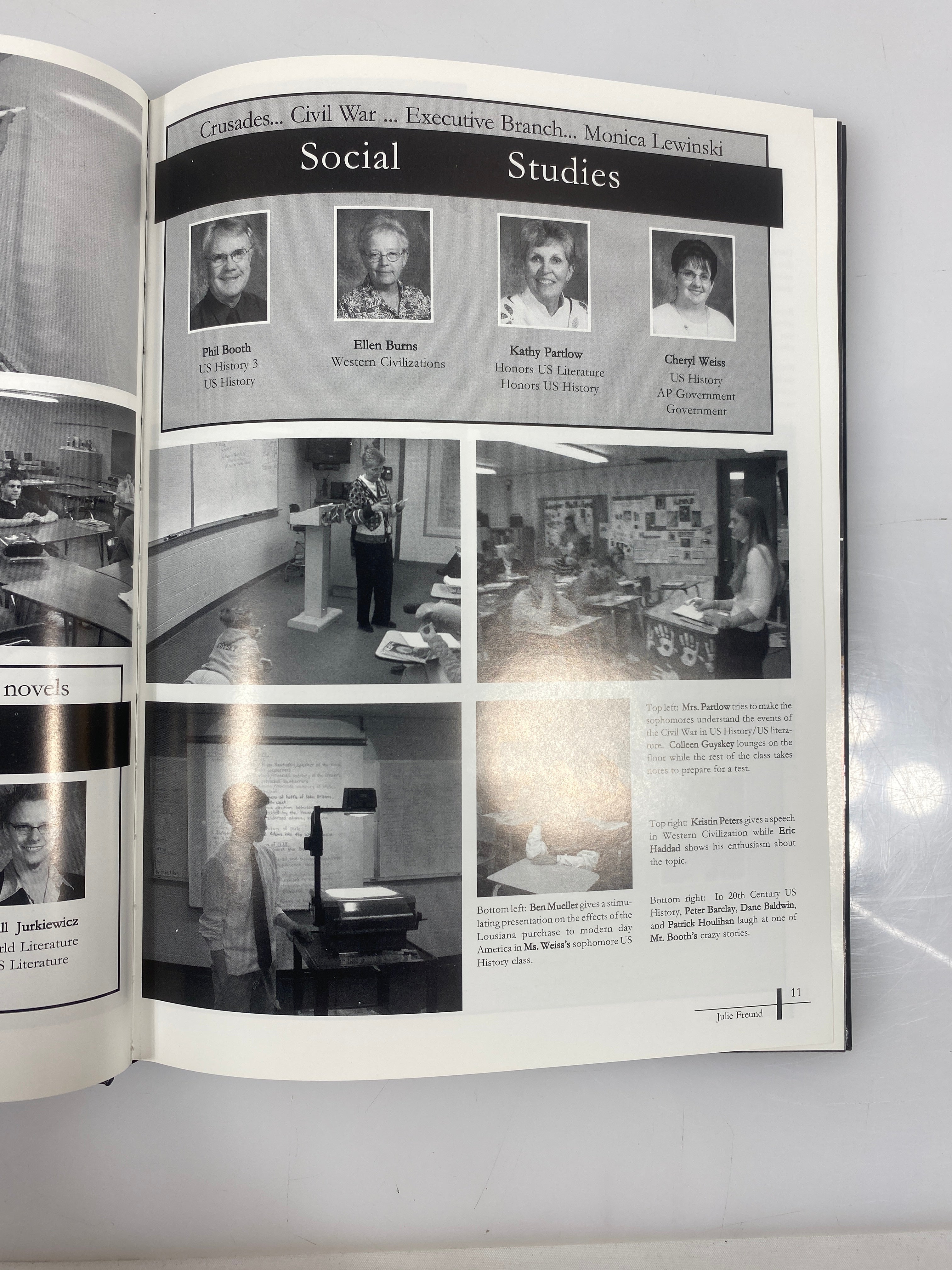 2002 Lansing Catholic Central High School "Reflections" Yearbook HC