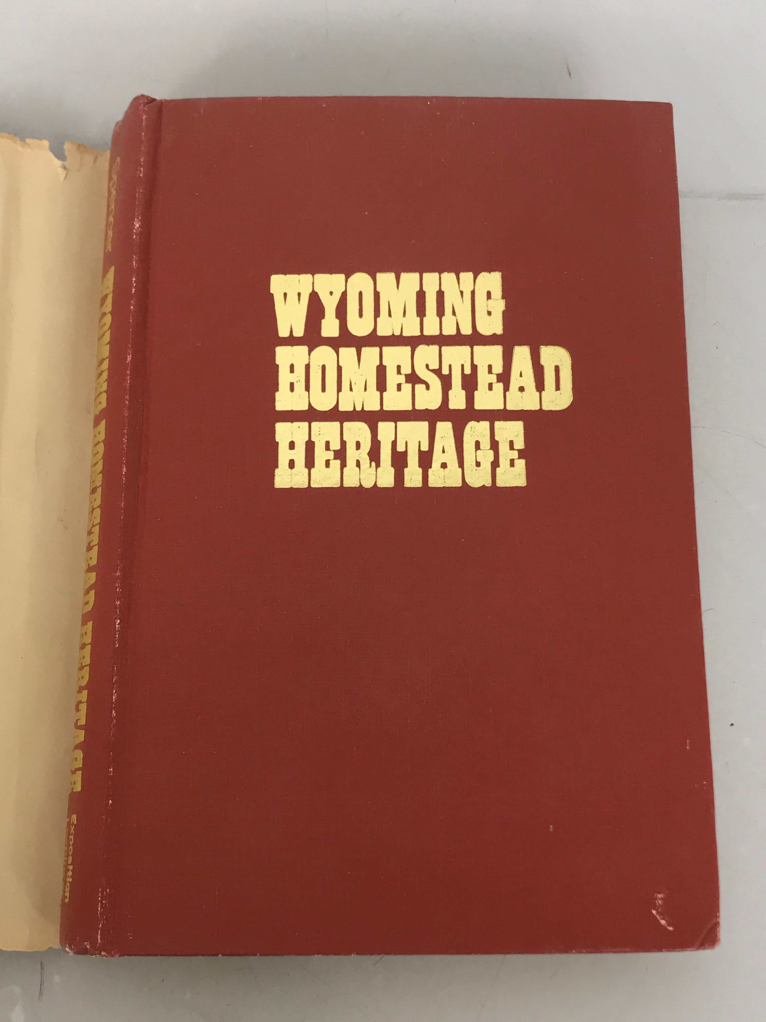 Wyoming Homestead Heritage by Charles Floyd Spencer 1975 Signed First Edition HC DJ