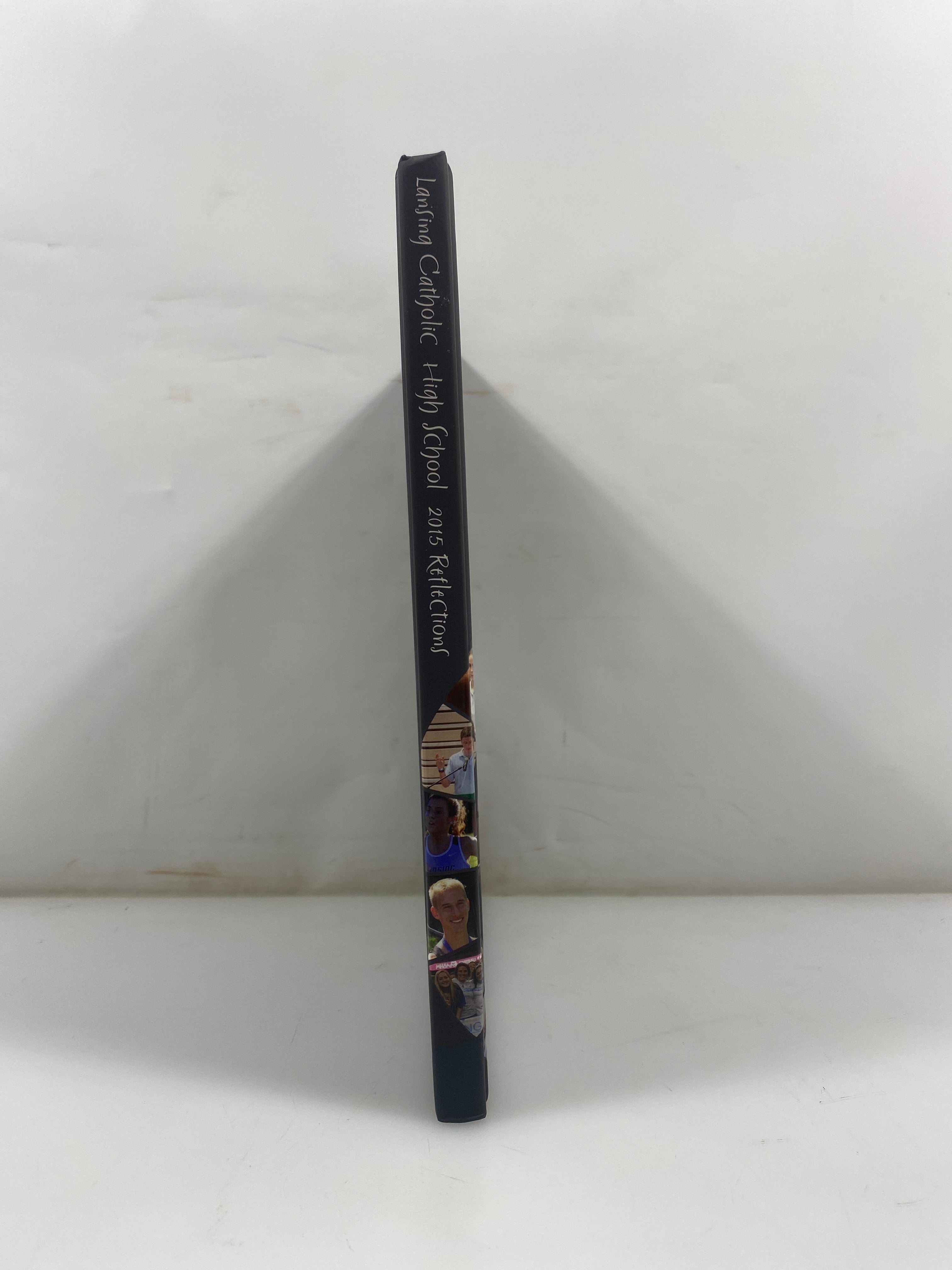 2015 Lansing Catholic High School "Reflections" Yearbook HC