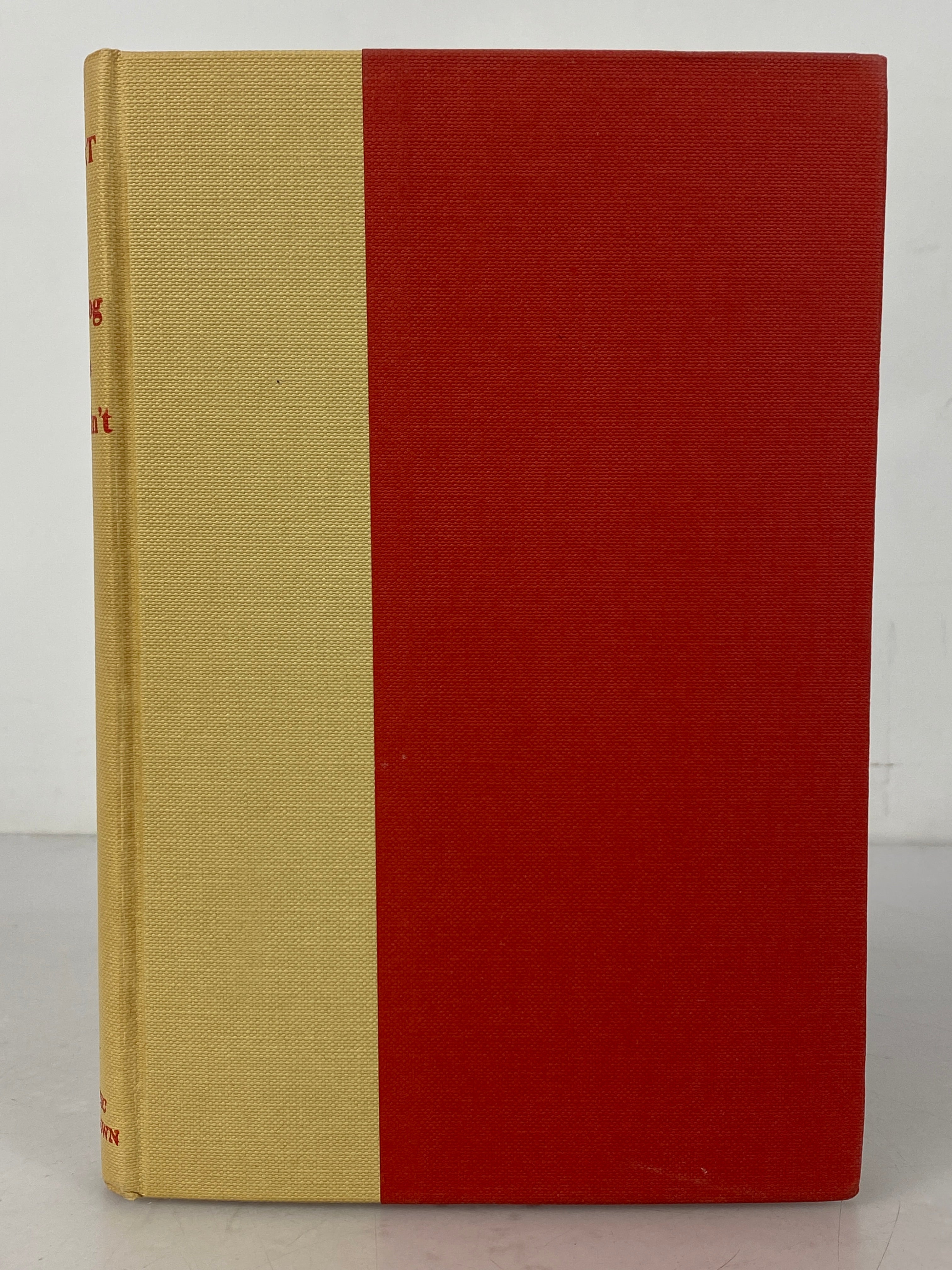 The Dog Who Wouldn't Be by Farley Mowat 1957 4th Print HC DJ