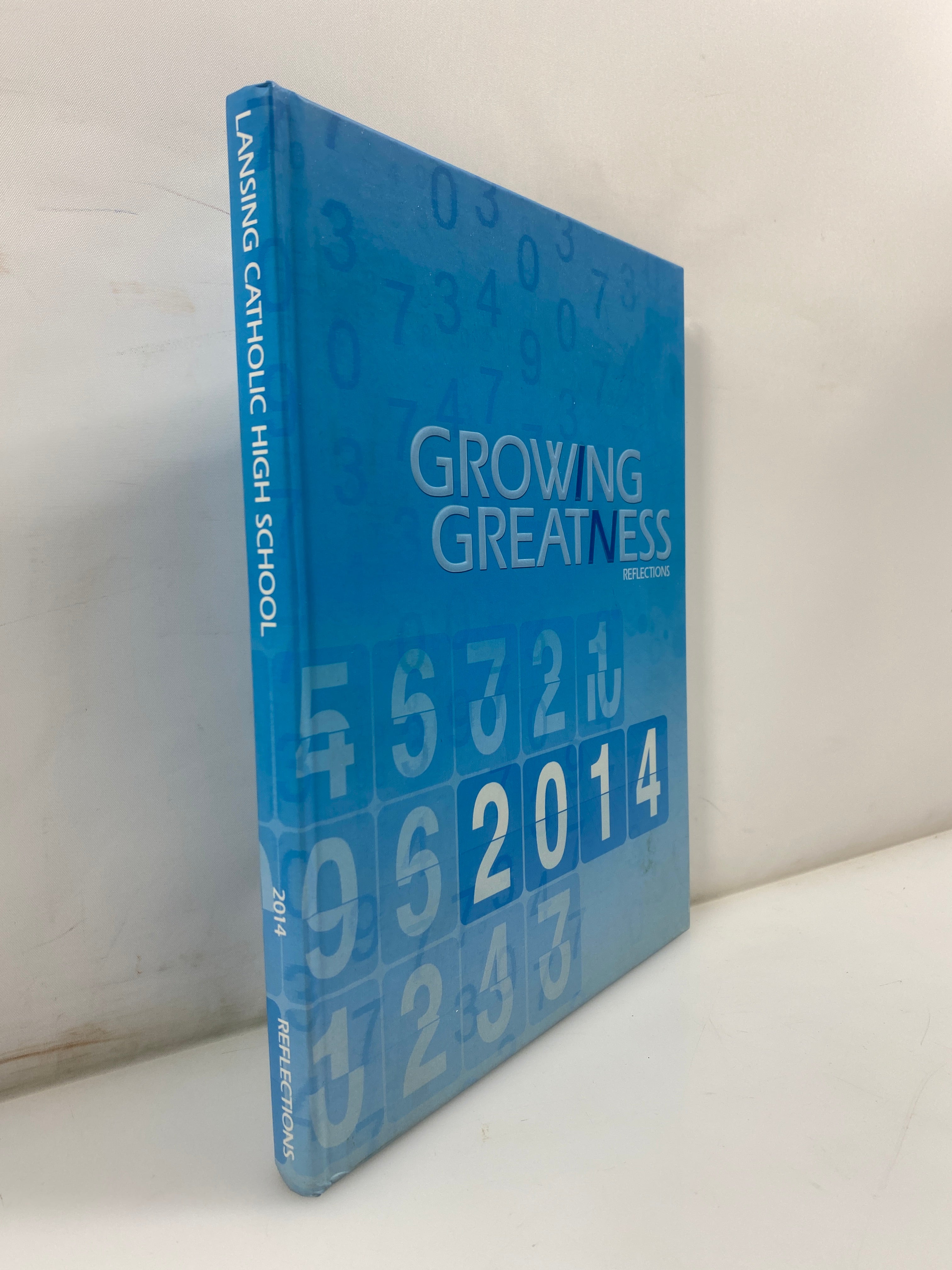 2014 Lansing Catholic High School "Reflections" Yearbook HC
