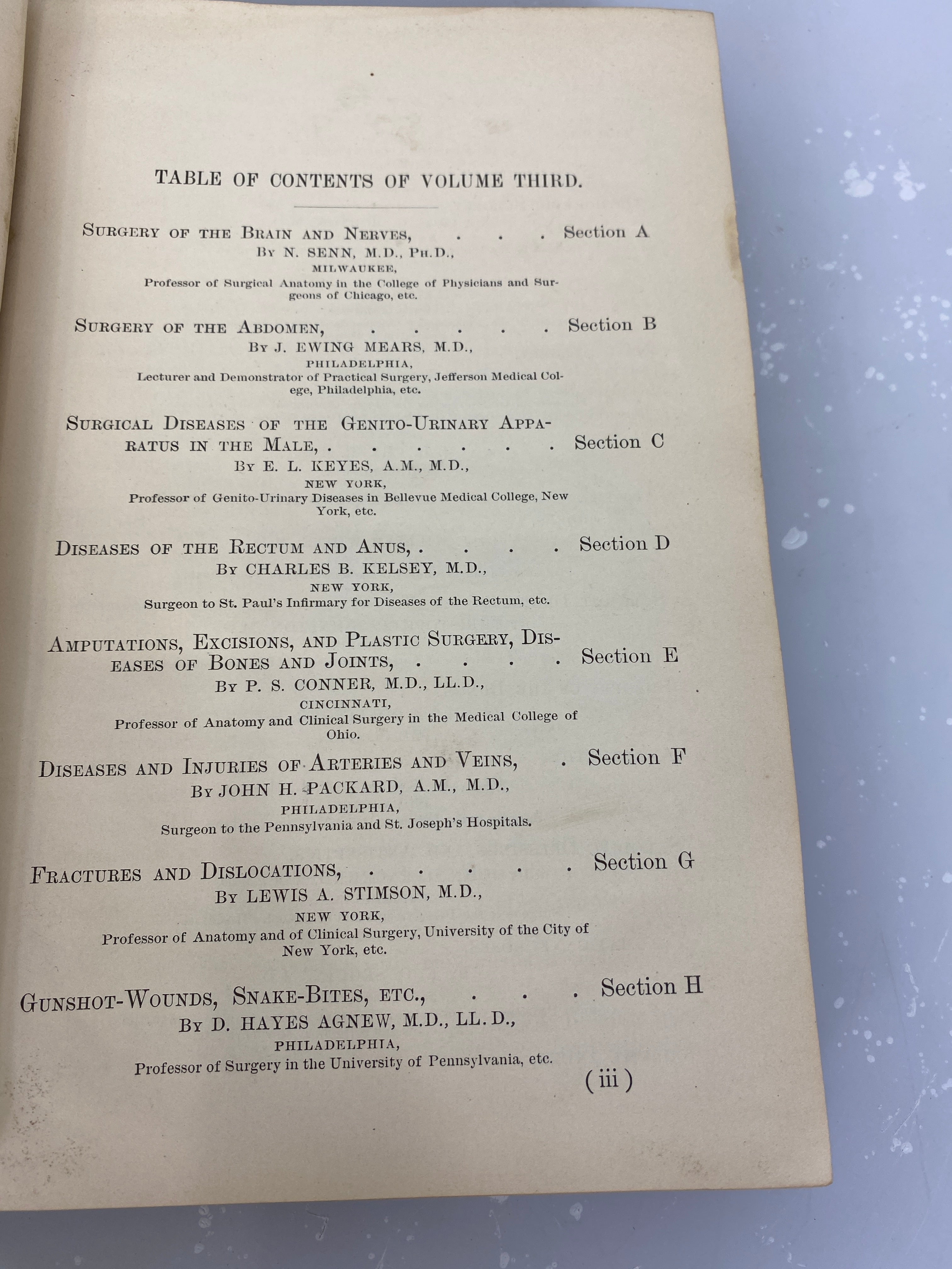 Lot of 2 Annual of the Universal Medical Sciences Vol III-IV 1889-1890 HC