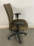 Steelcase Turnstone Green Pattern Rolling Office Chair