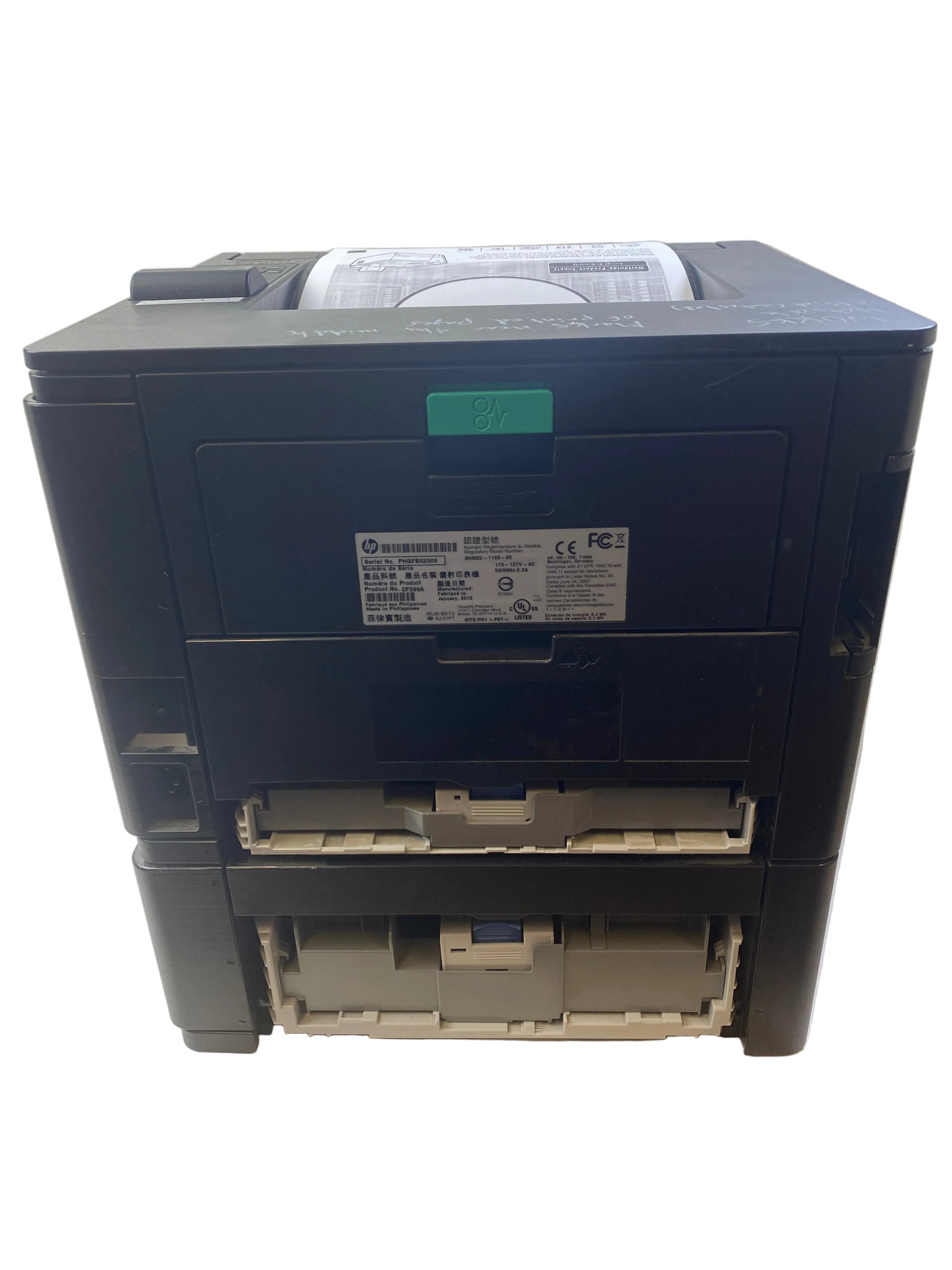 HP LaserJet Pro 400 Laser Printer M401dne *Print Marks Down Middle*
