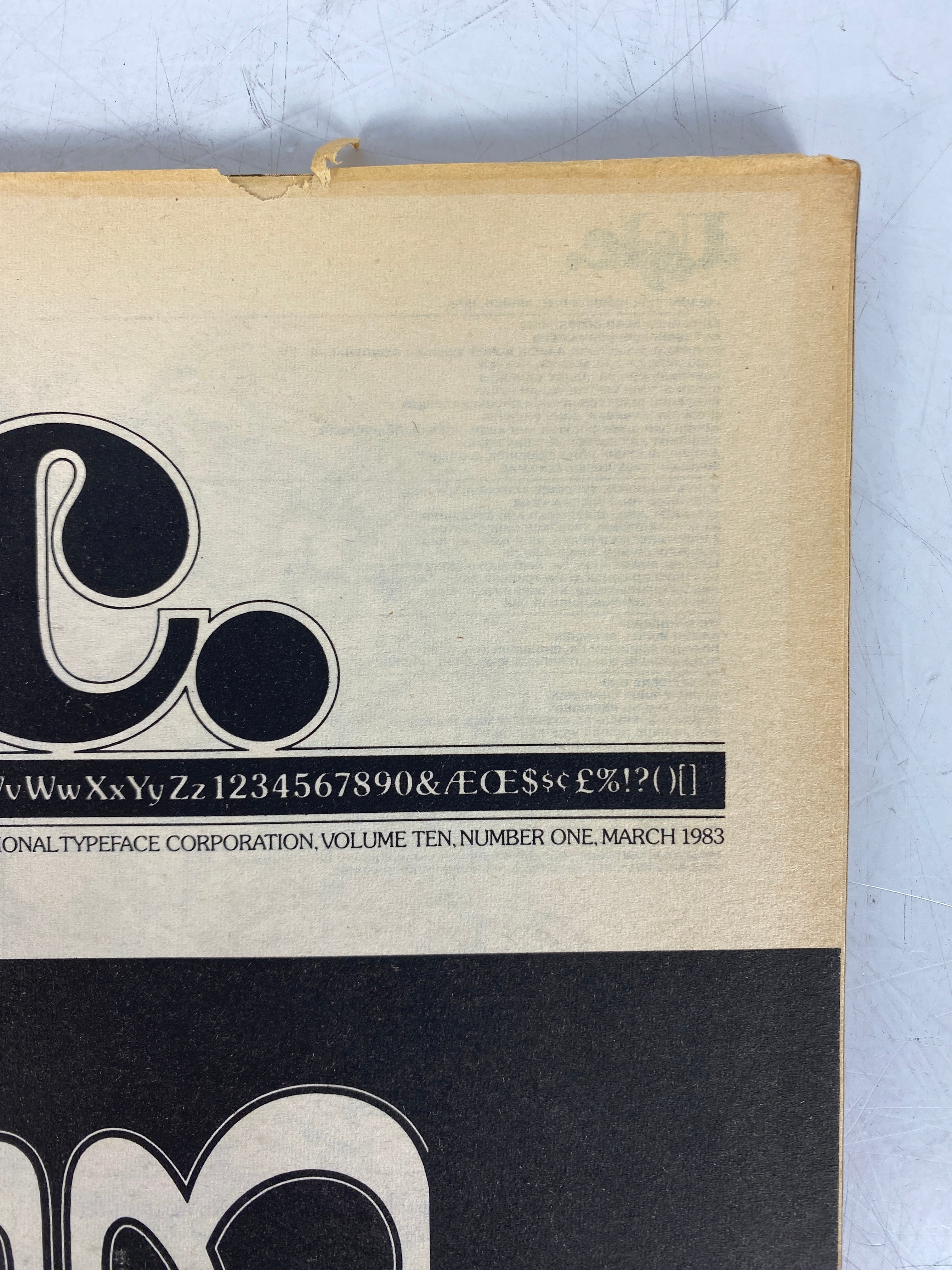 Lot of 4 Upper and Lower Case Magazine (1983) Complete