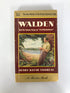 Lot of 2 Classics: Leaves of Grass and Walden A Mentor Book 1954-1956 SC