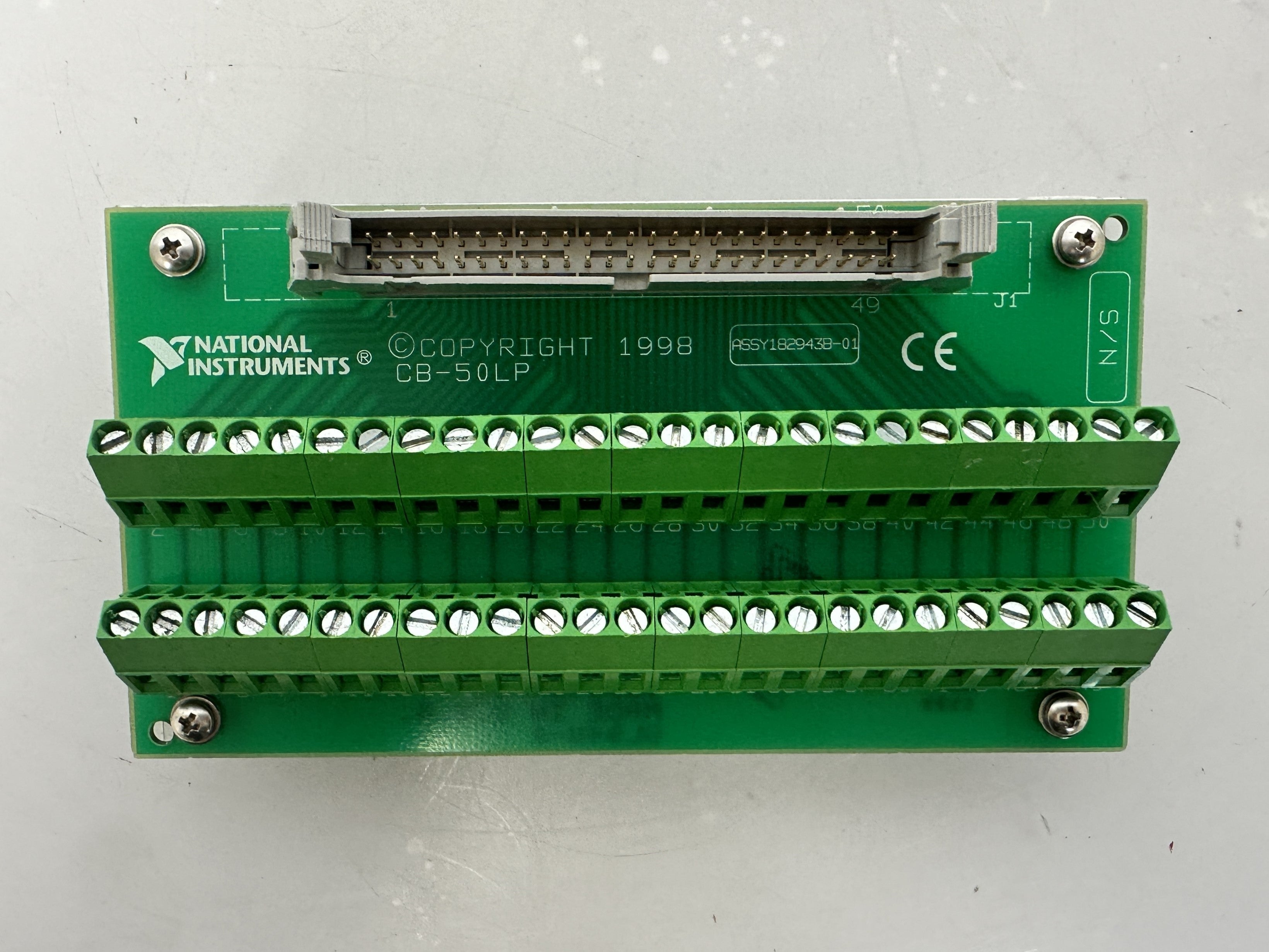 National Instruments CB-50LP (182943B-01) I/O Connector Block