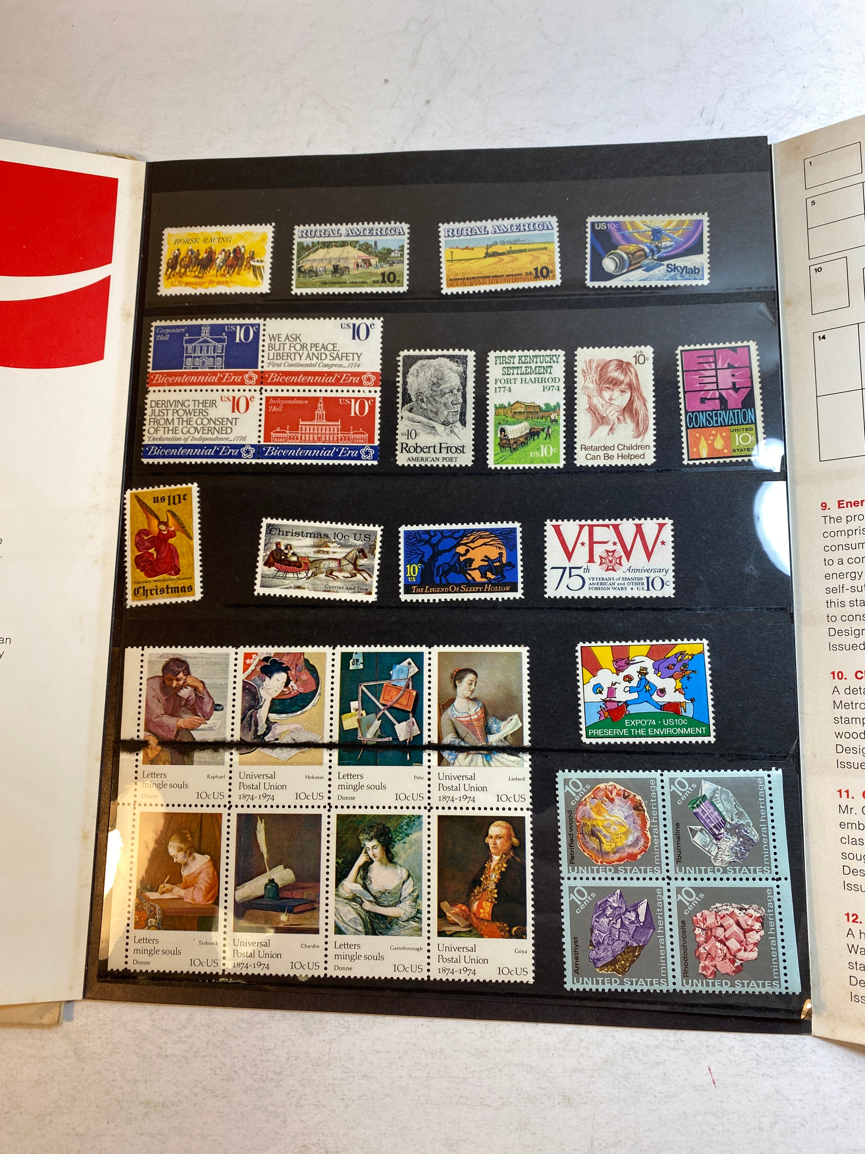 US Postal Service Mint Set 1974