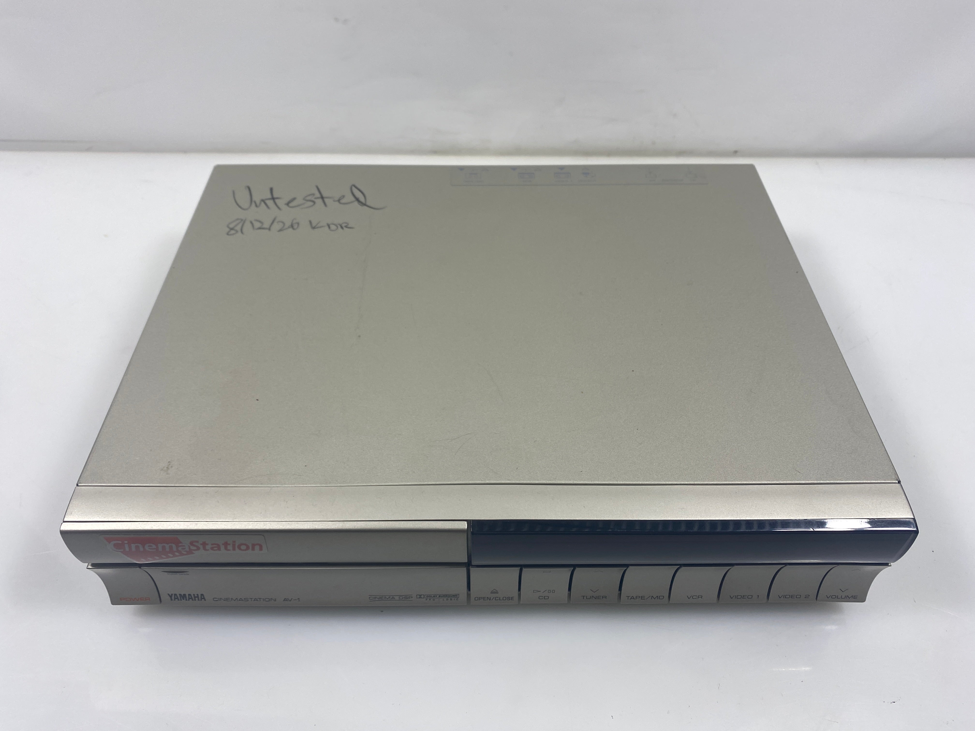 Yamaha Cinema Station AV-1 w/ Remote CD Player/Receiver