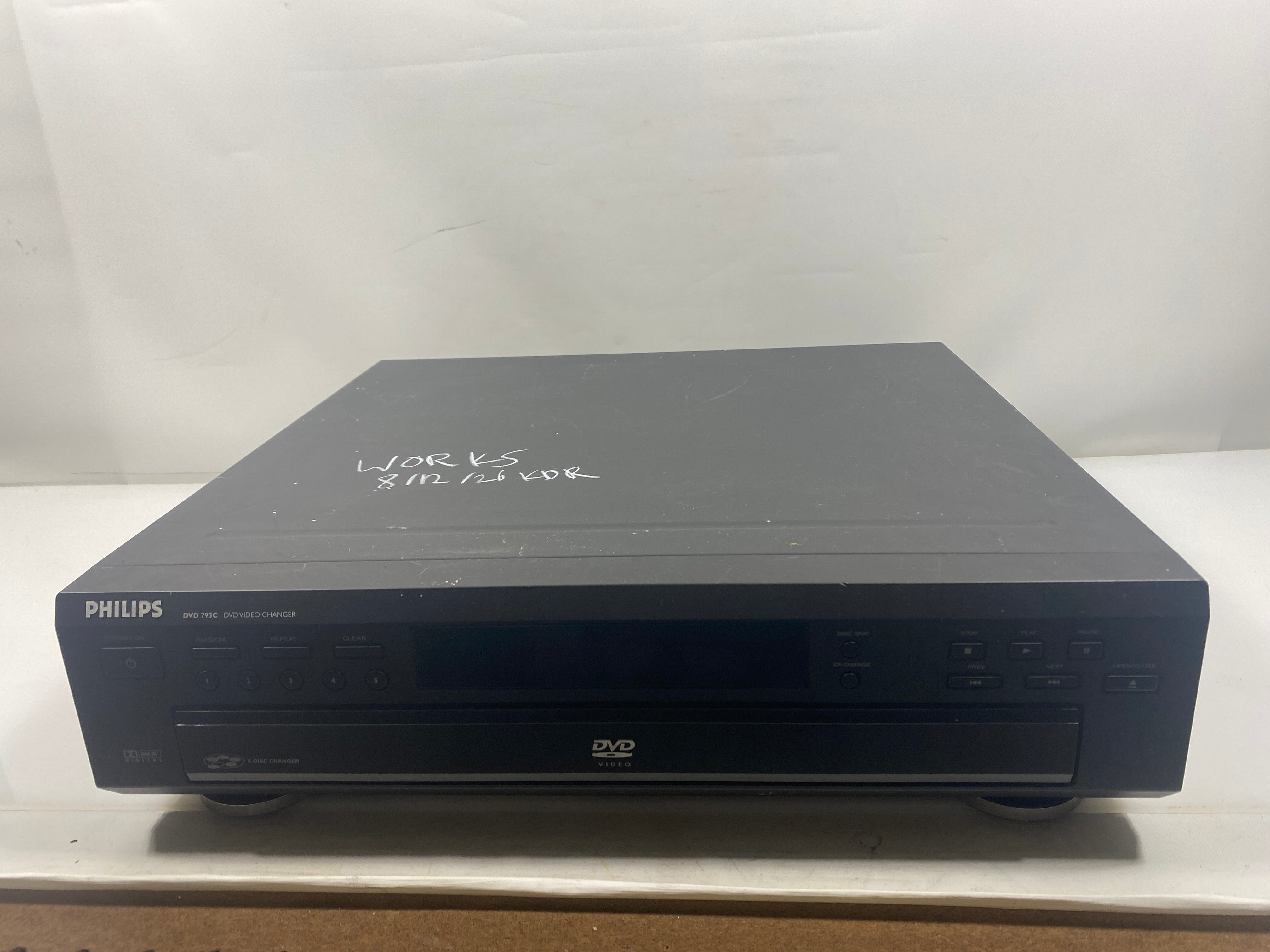 Phillps DVD 739C 5 Disc Changer