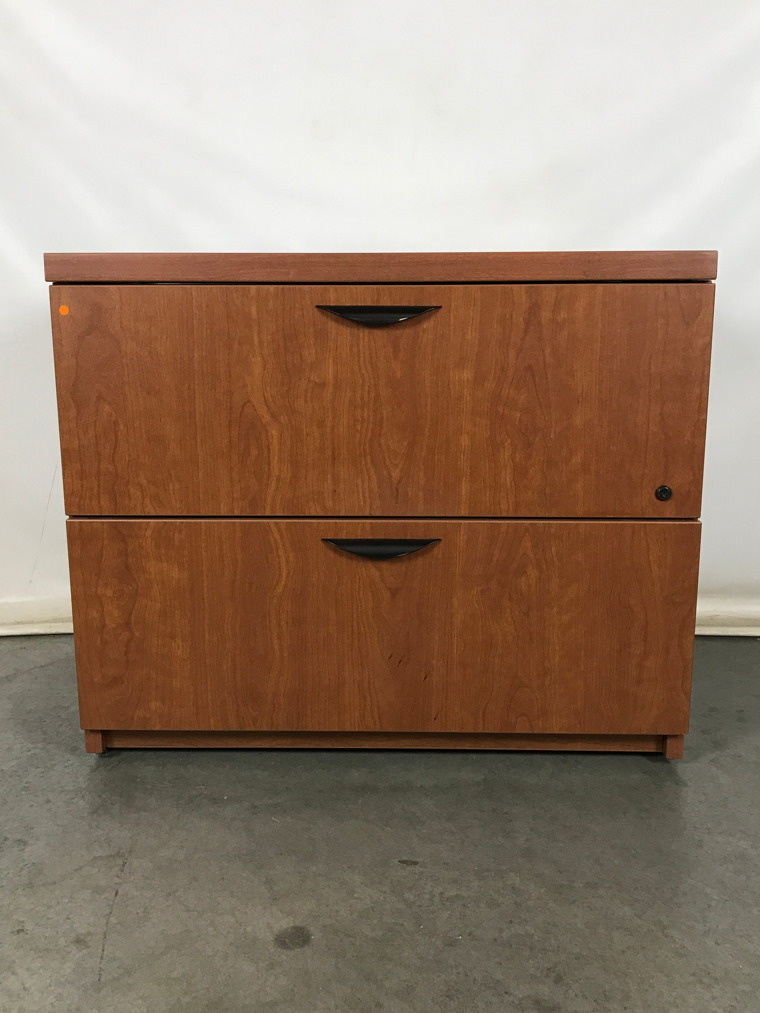 2 Drawer Wooden Lateral File Cabinet