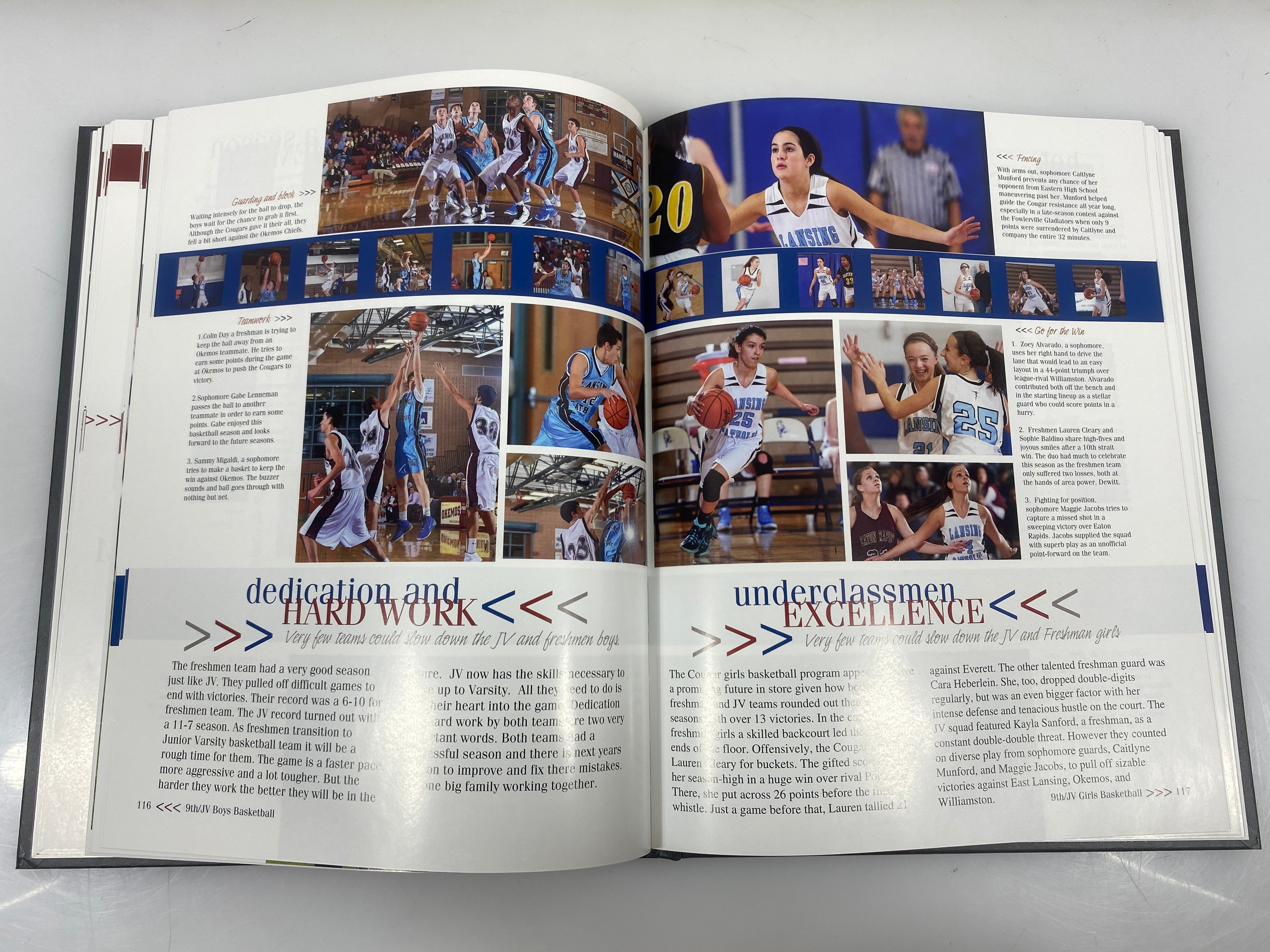 2016 Lansing Catholic High School "Reflections" Yearbook HC