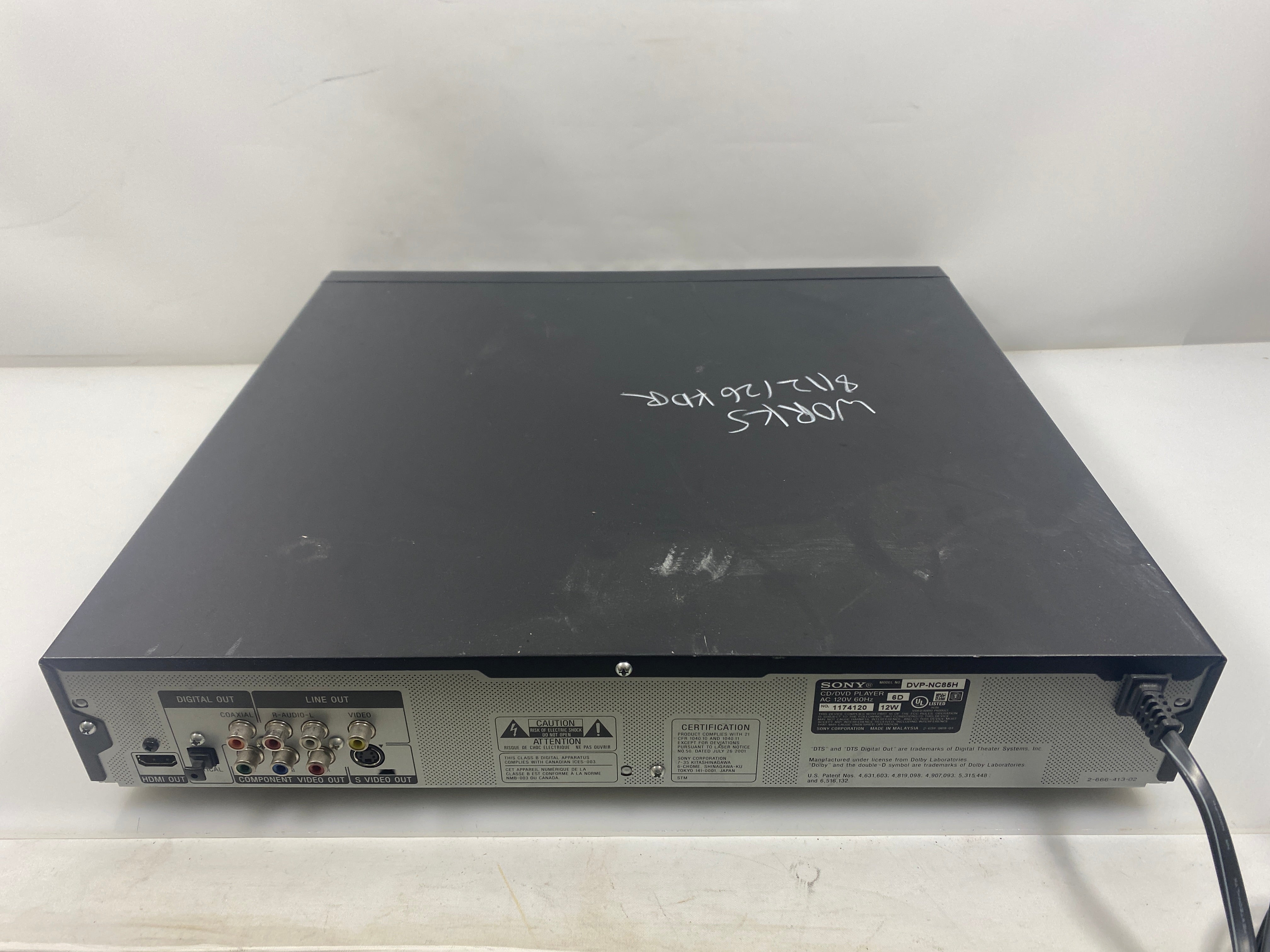 Sony DVP-NC85H DVD 5 Disc Changer