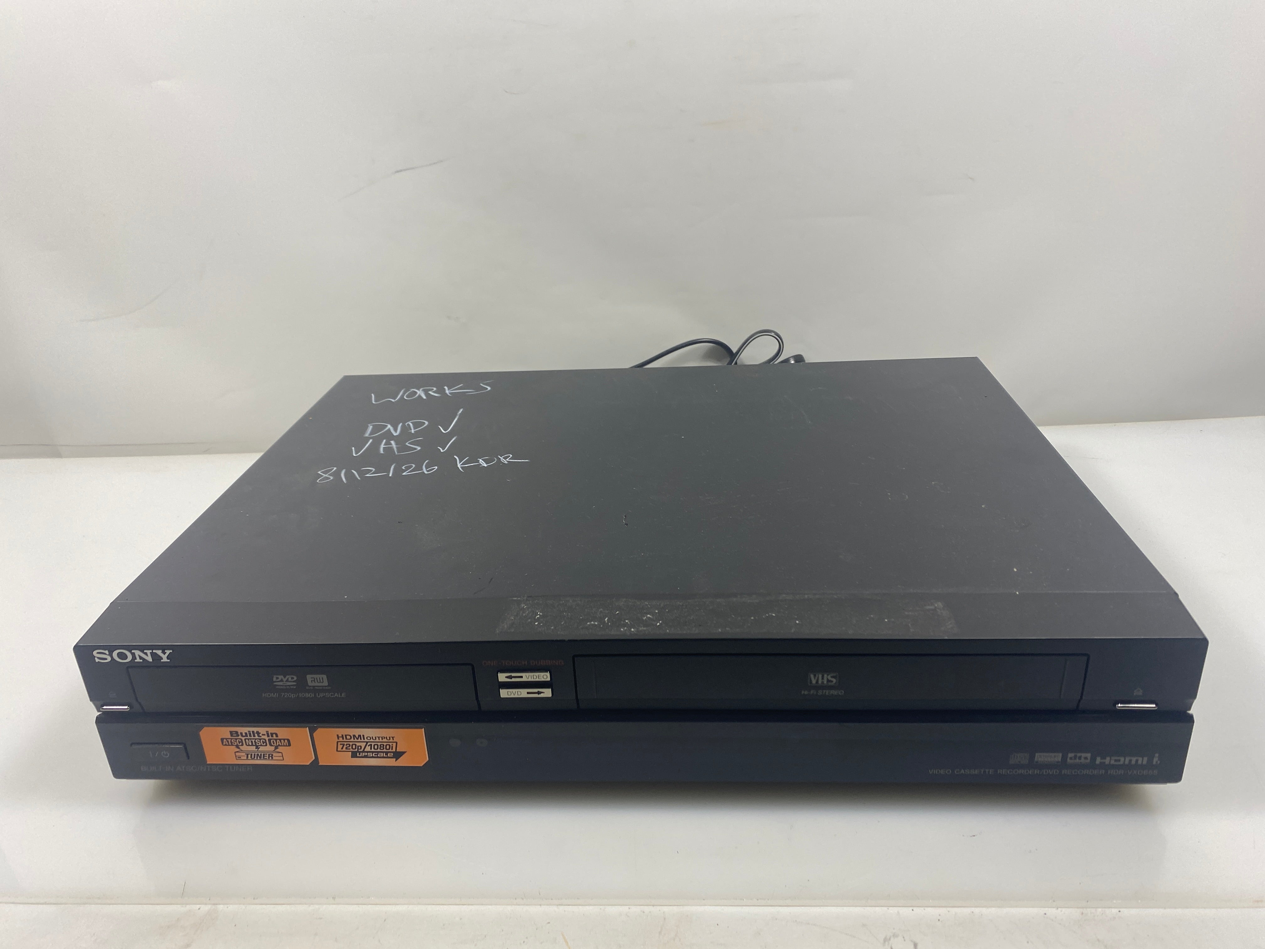 Sony RDR-VXD656 VRC DVD Recorder Combo