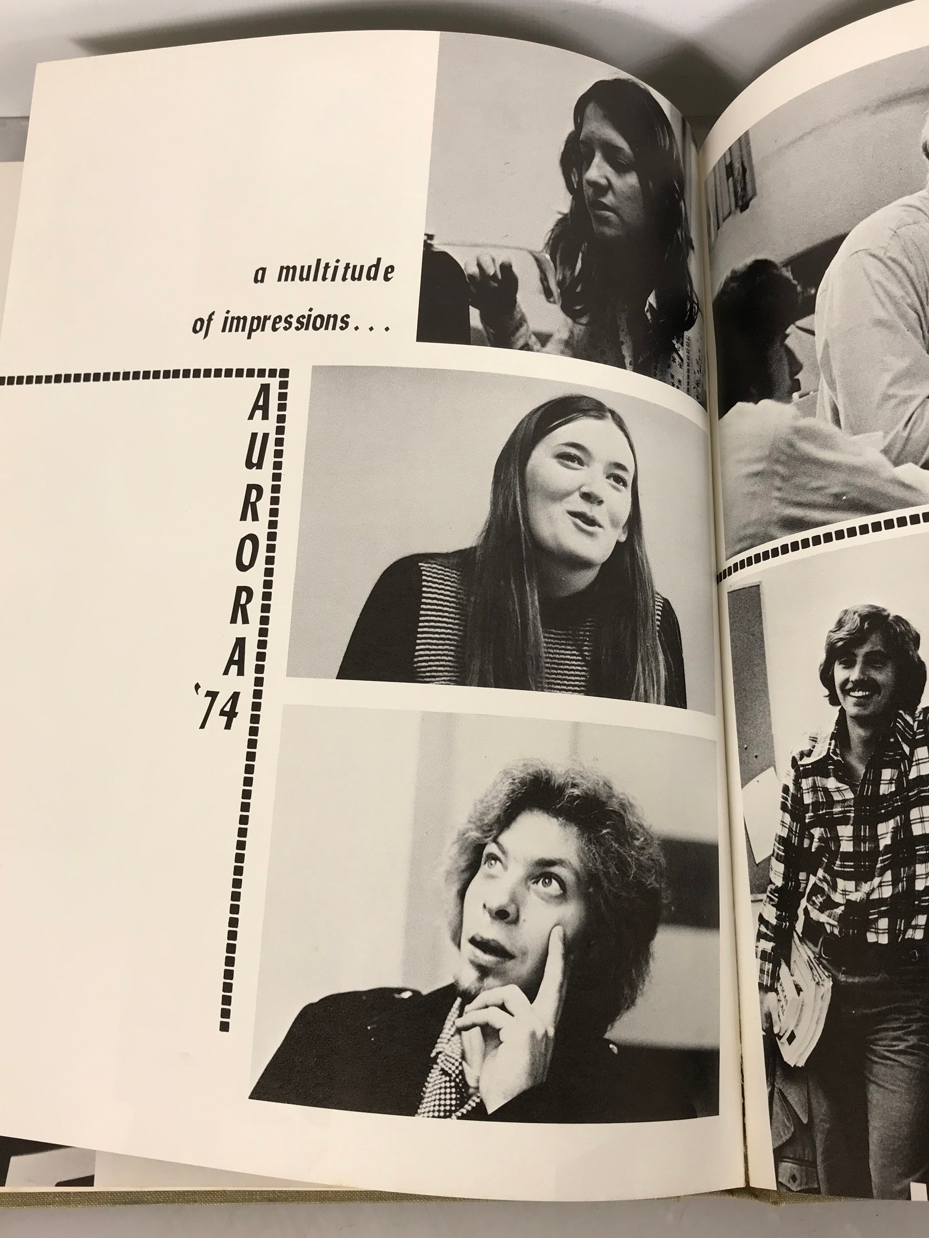 1974 Eastern Michigan University Yearbook Ypsilanti Michigan
