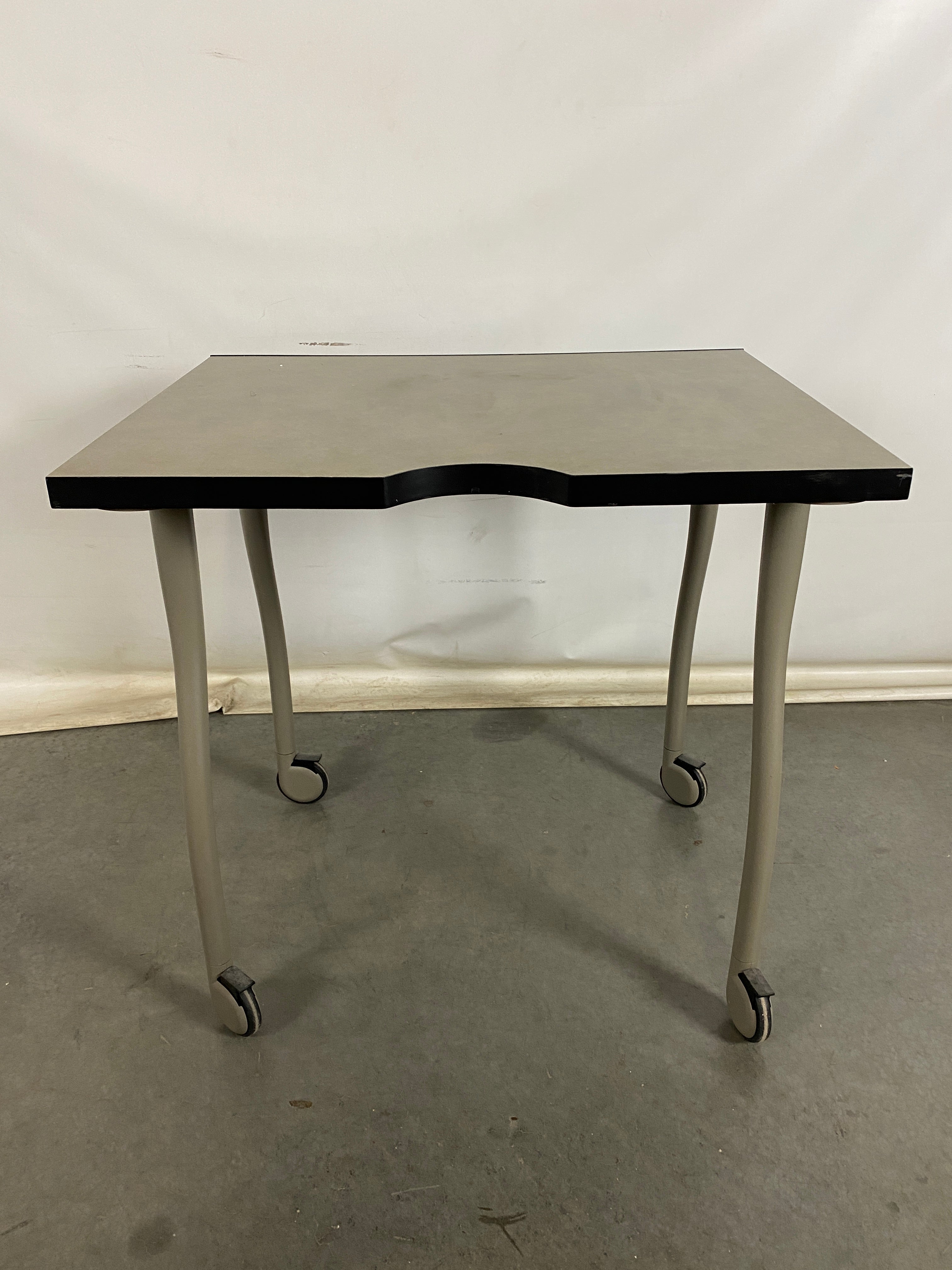 Grey Laminate Top Rolling Table