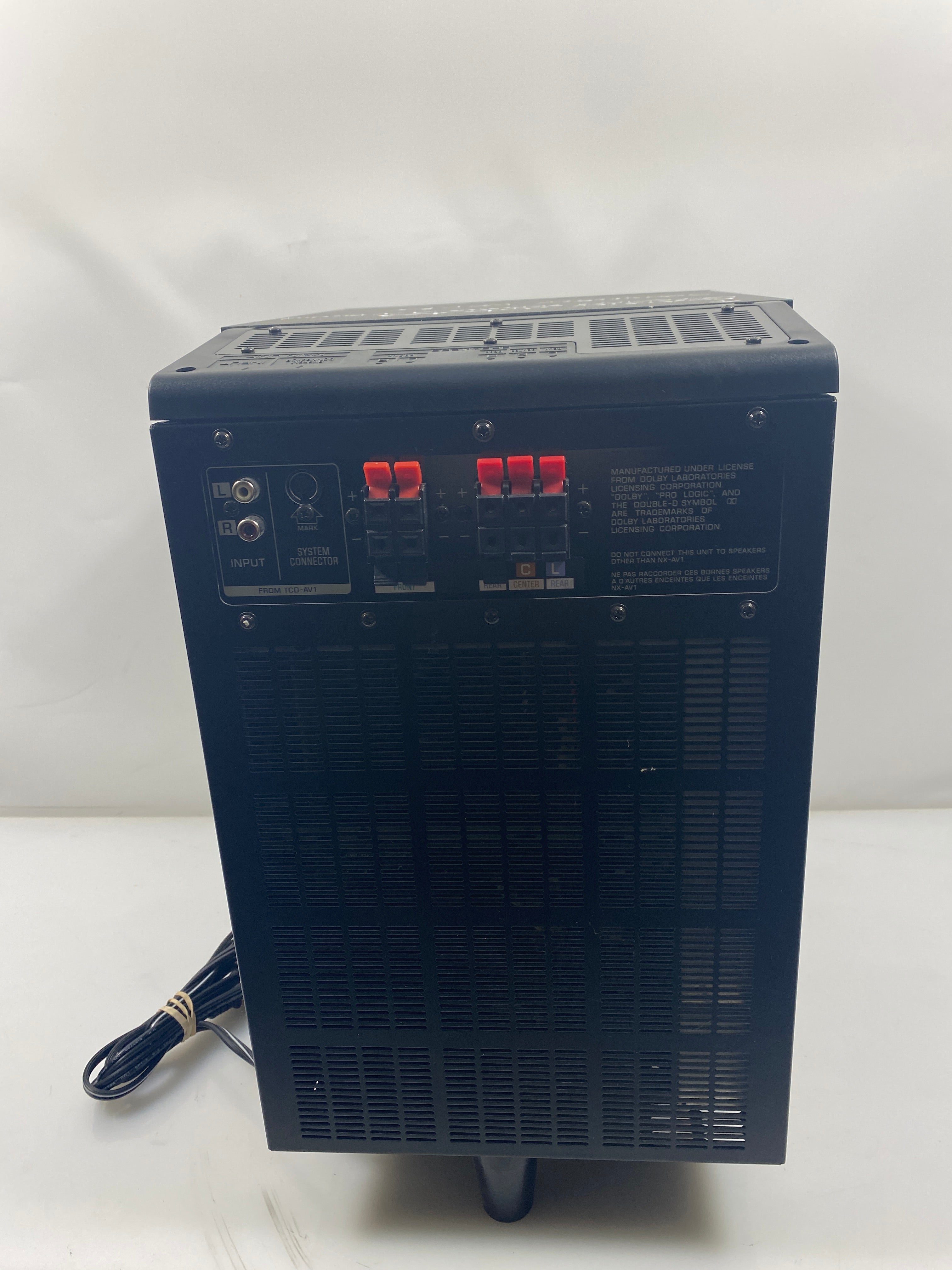 Yamaha 6CH Power Amplifier Active Servo Processing Subwoofer SW-AV1