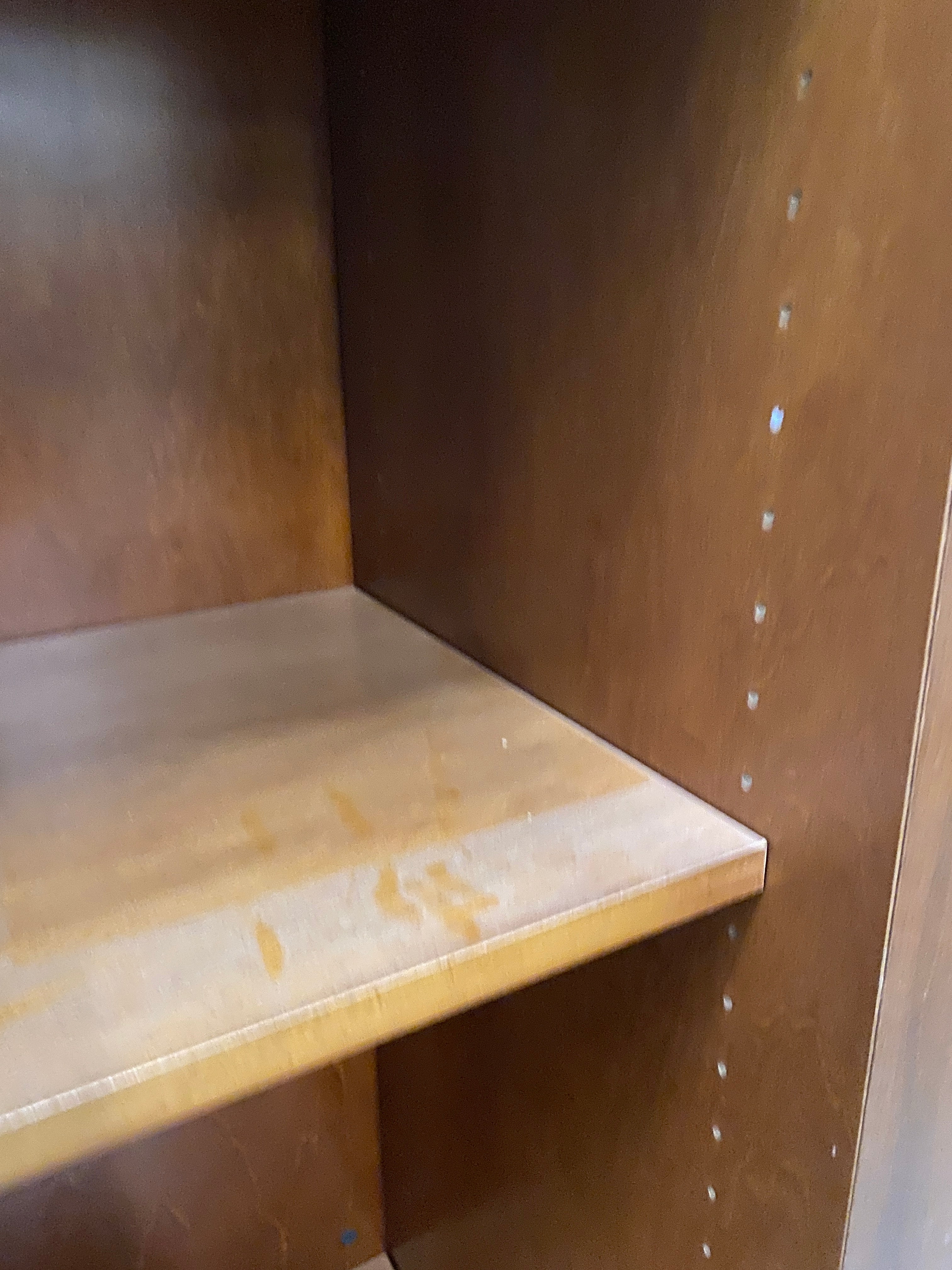 Wharton Center Wooden Rolling Shelf