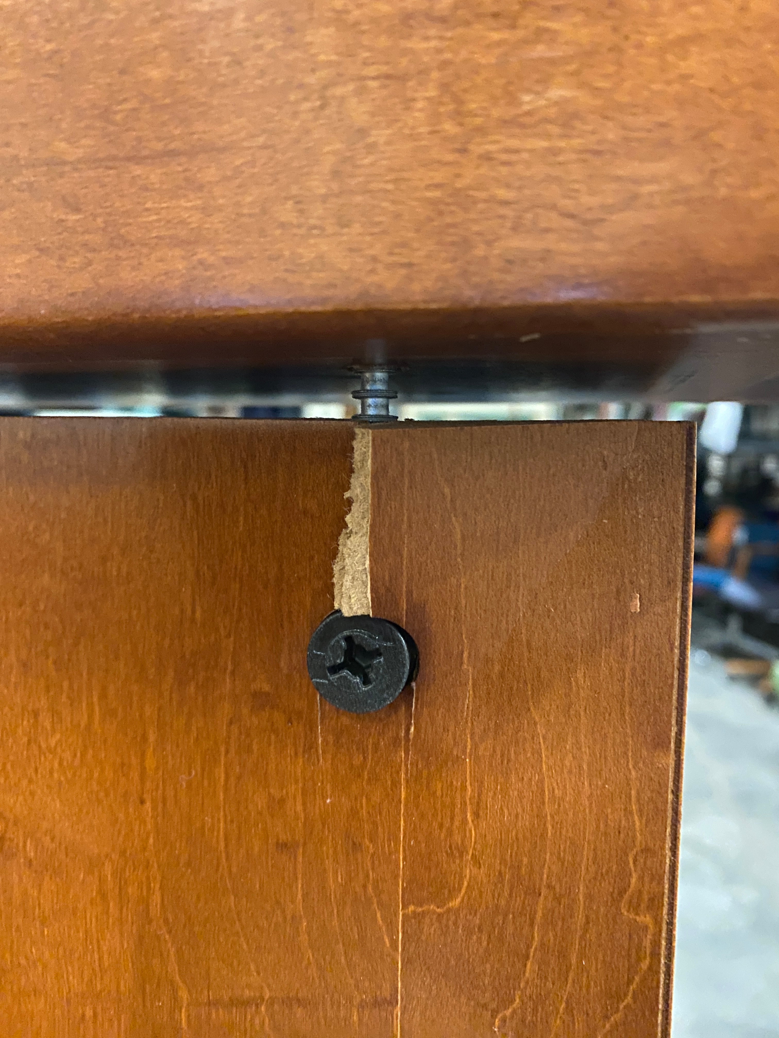 Wharton Center Wooden Rolling Shelf