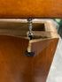 Wharton Center Wooden Rolling Shelf