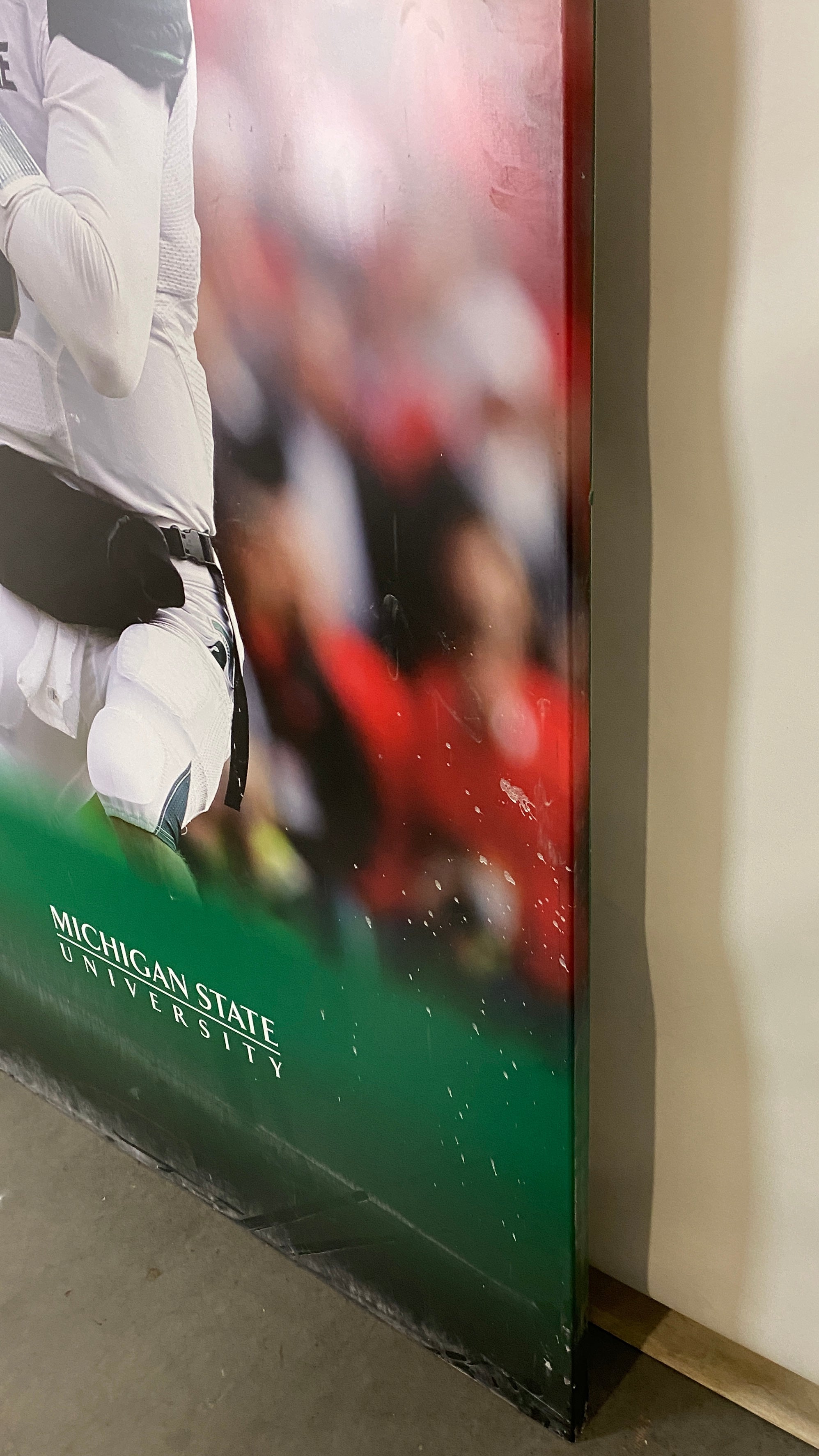 Michigan State University Kirk Cousins Metal Poster