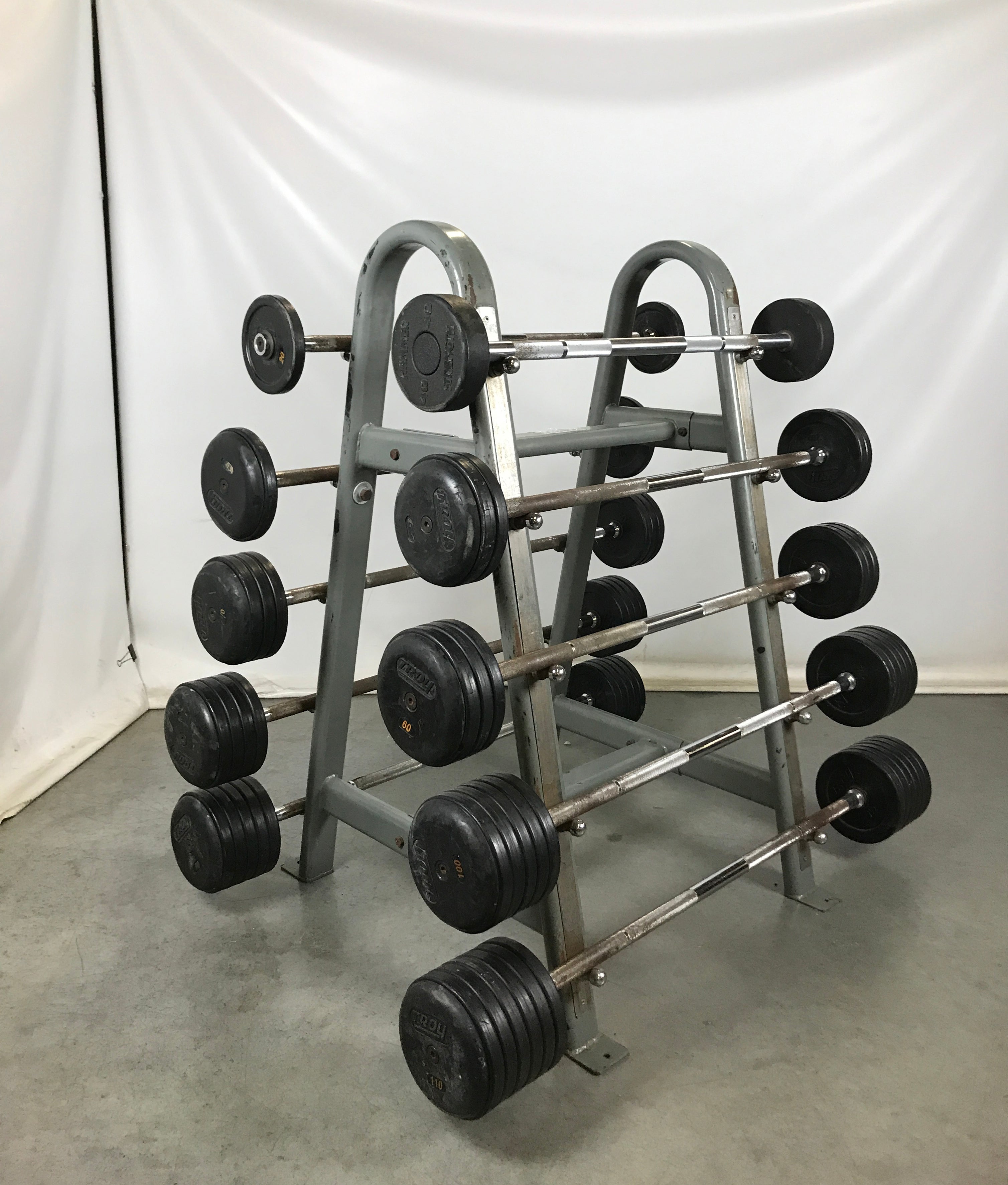 Troy Barbell Set and Rack