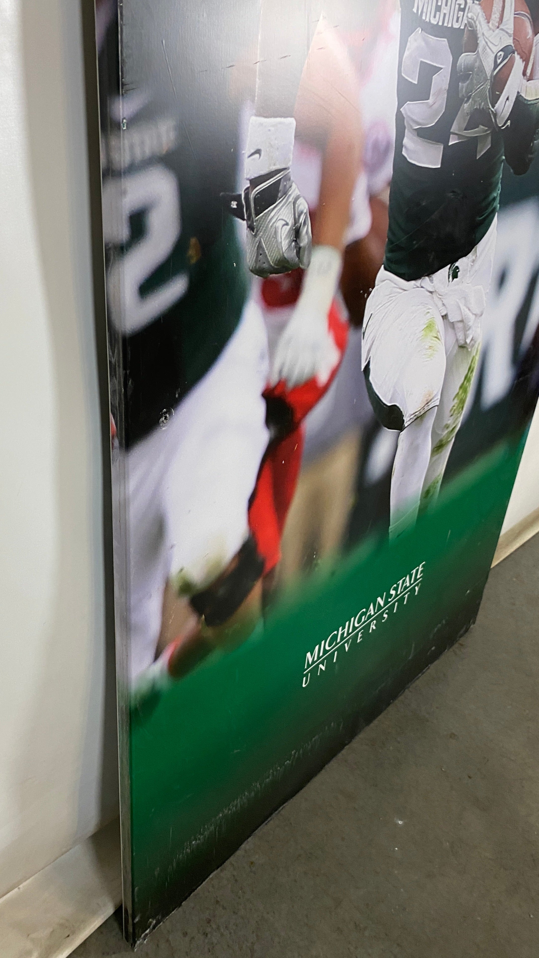 Michigan State University Le'Veon Bell Metal Poster