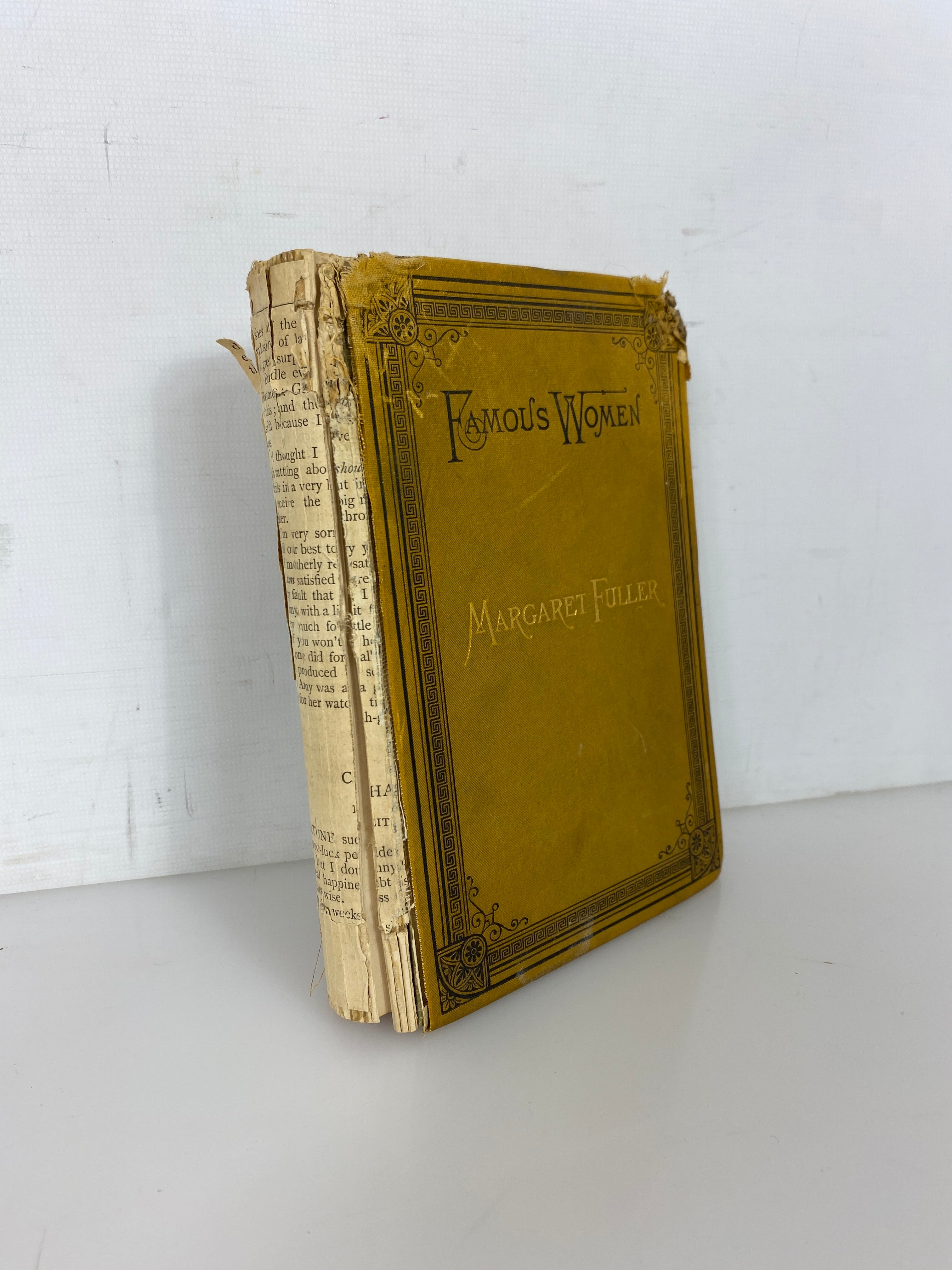 Margaret Fuller by Julia Ward Howe 1883 Famous Women Series 1st Ed HC
