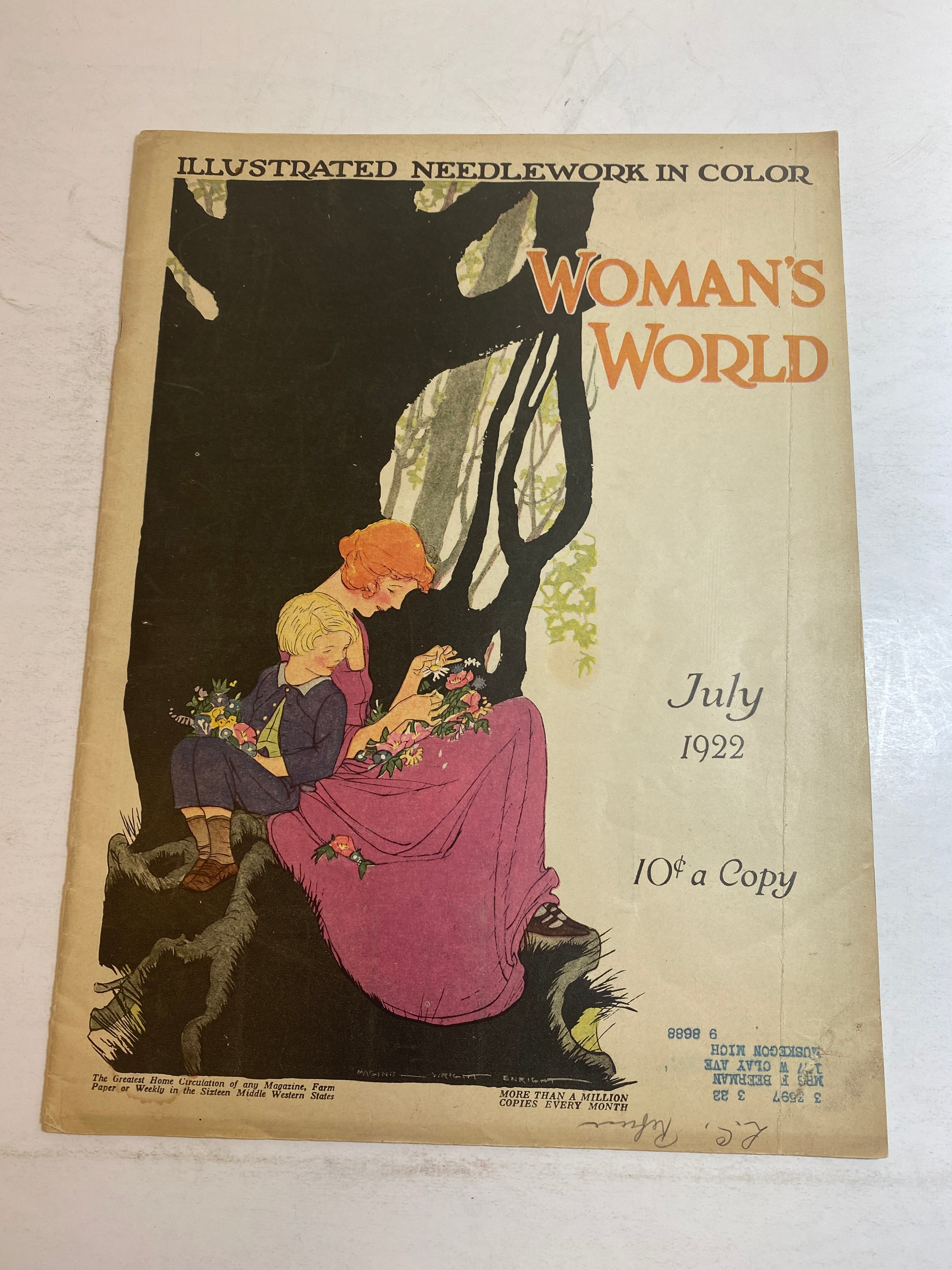 Women's World Color Needlework July 1922
