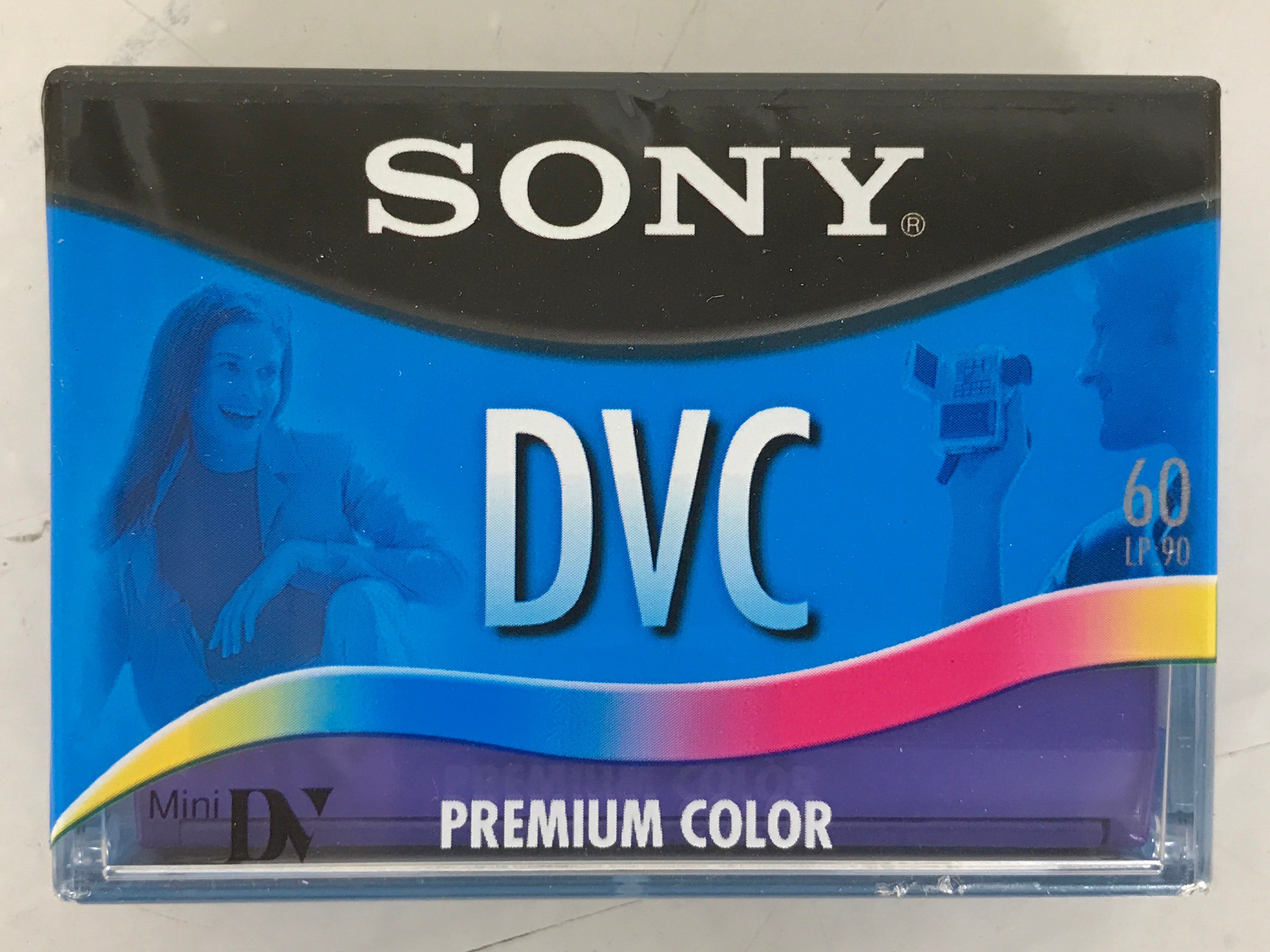 Sony DVC 60 Purple Premium Color Cassette Tapes