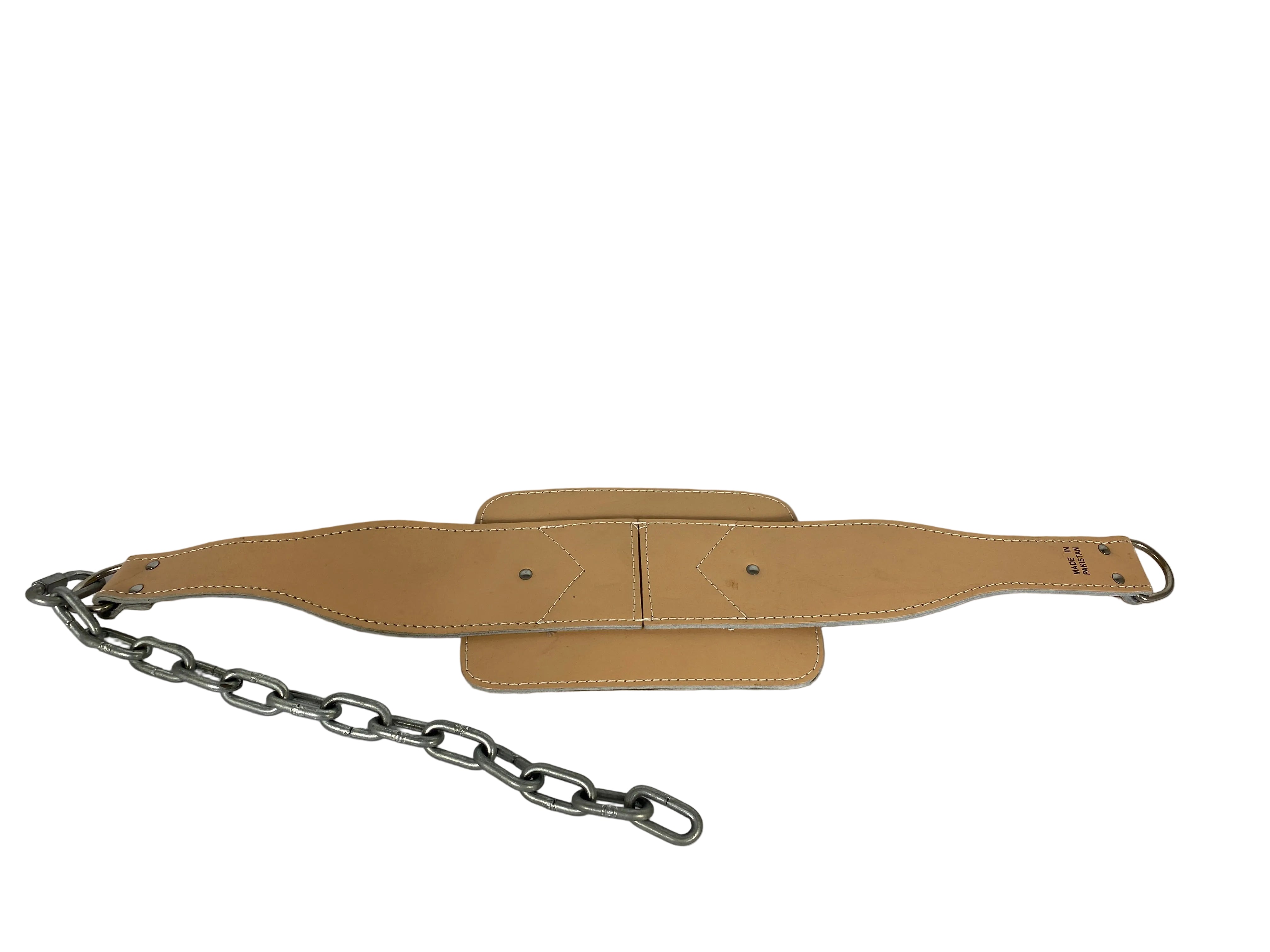 Leather & Suede Lifting Chain Belt