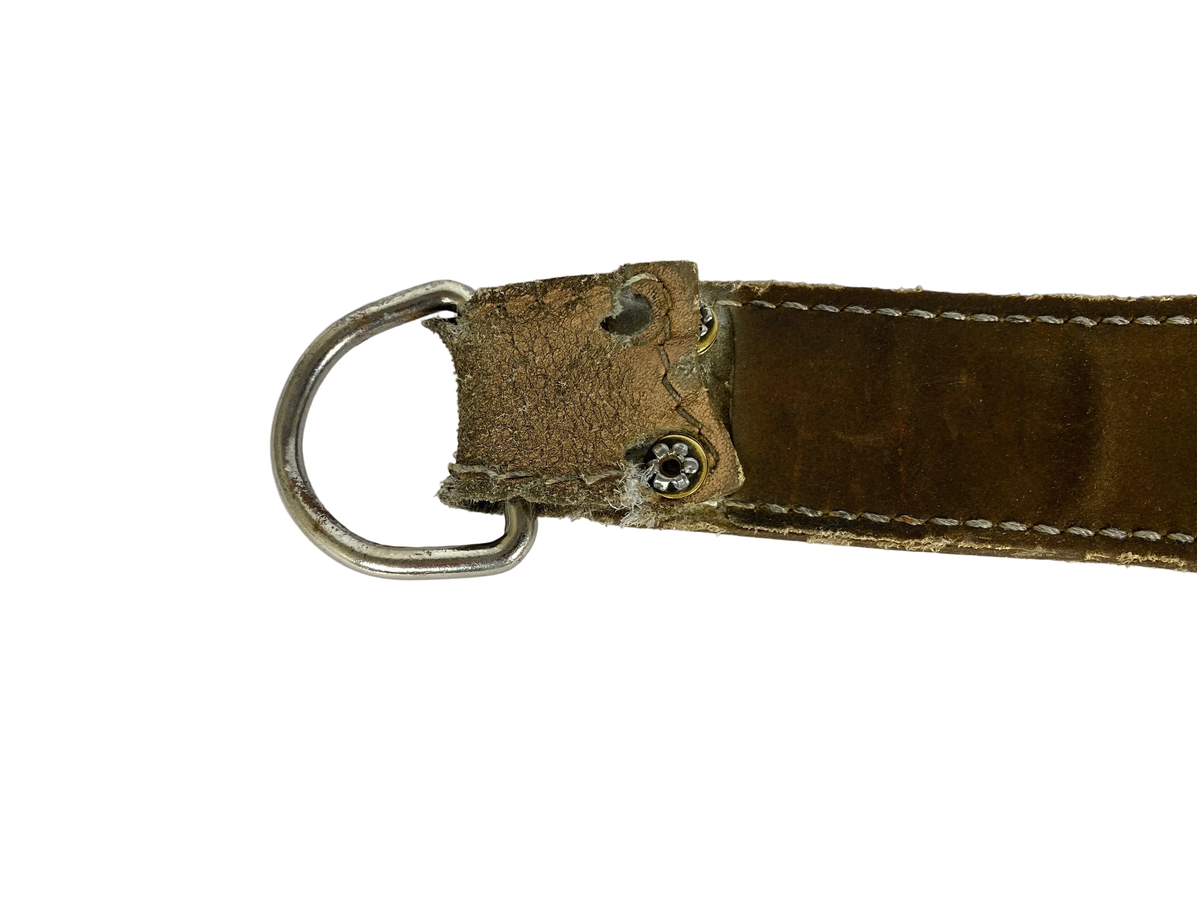 Leather & Suede Lifting Belt *Missing Fastening*